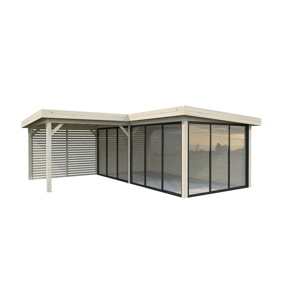 Lenna 24,9 m2 Set 414 Slide Ubehandlet Tre