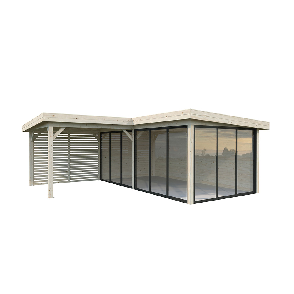 Hagestue Palmako Lenna 24,9 m2 Set 414 Slide