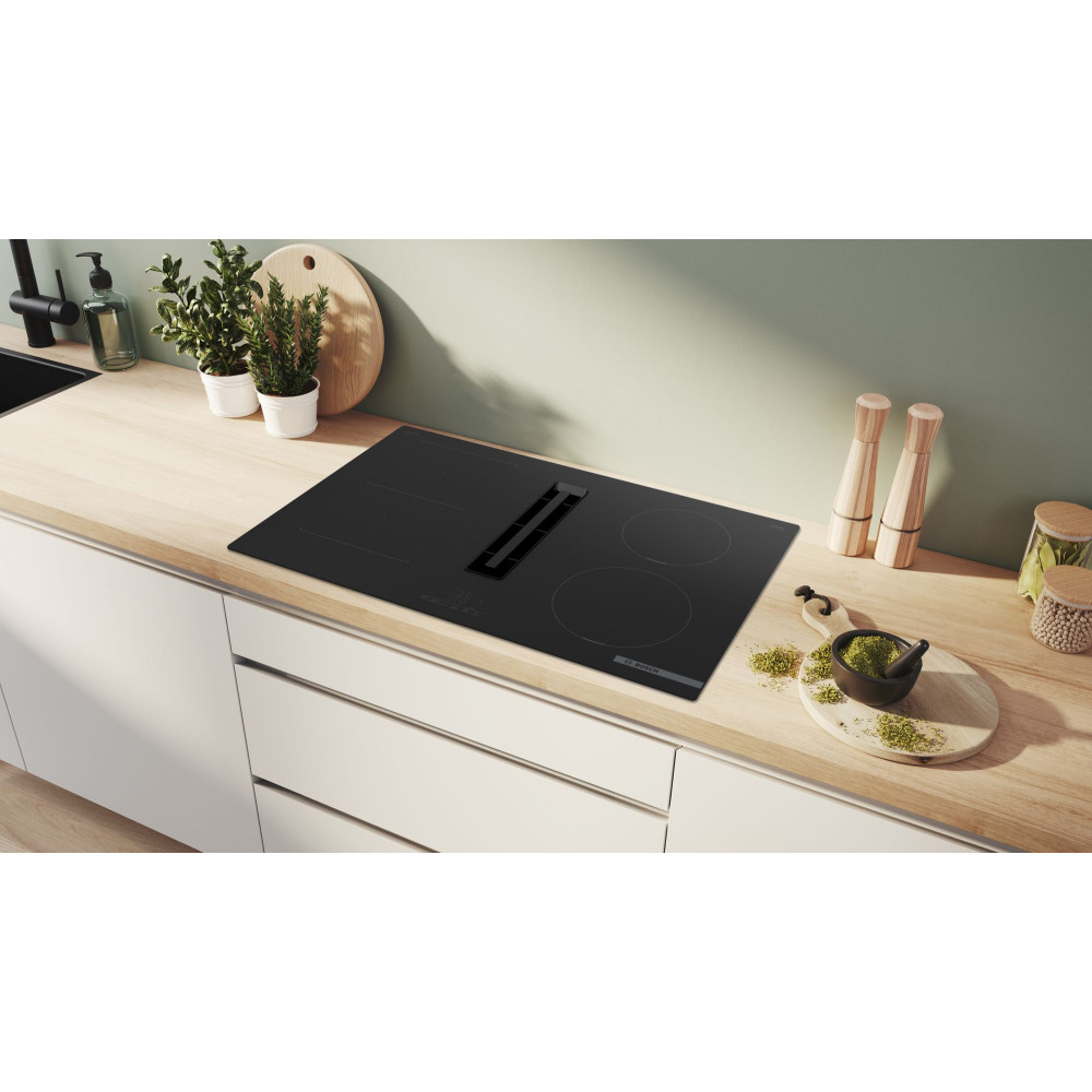 Induksjonstopp Bosch PVS811B16E Serie 4 Med Inbyggd Vifte