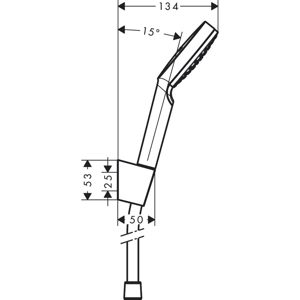 Hånddusj Hansgrohe Crometta 1jet Porter Set