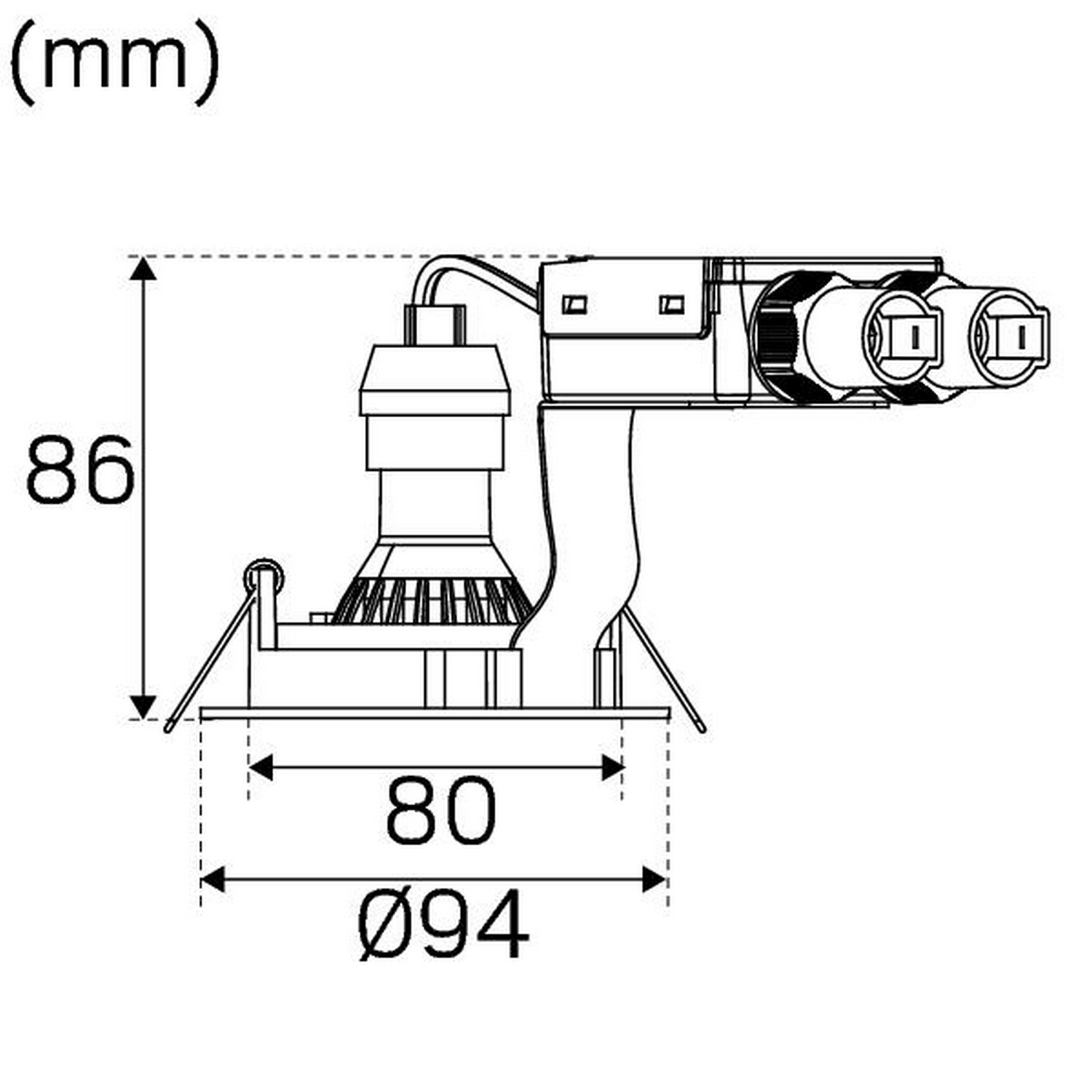 Comfort Quick Outdoor GU10 Antracit 3000K Antrasitt