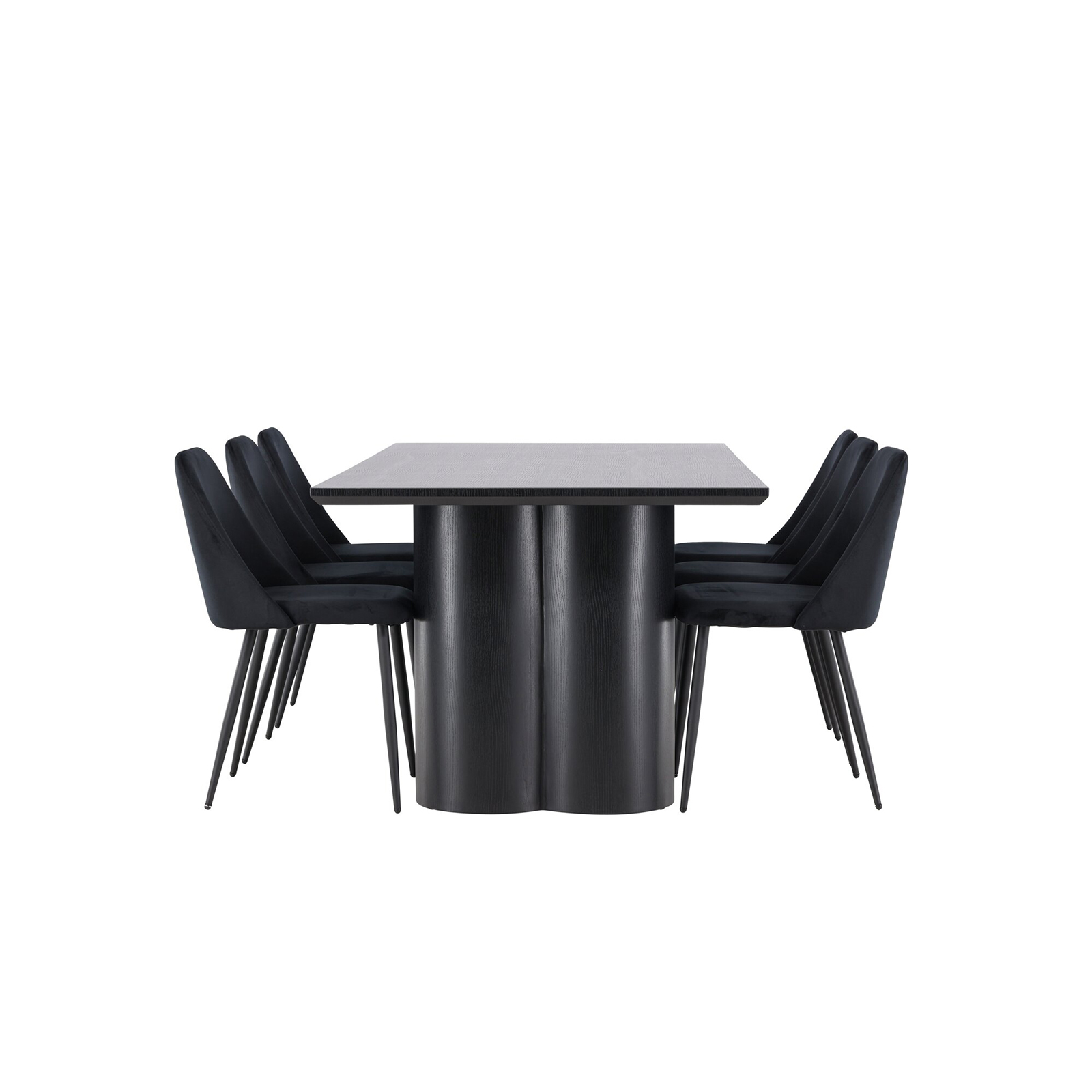 Spisegruppe Venture Home Olivia 210 med 6 stk Night Stoler