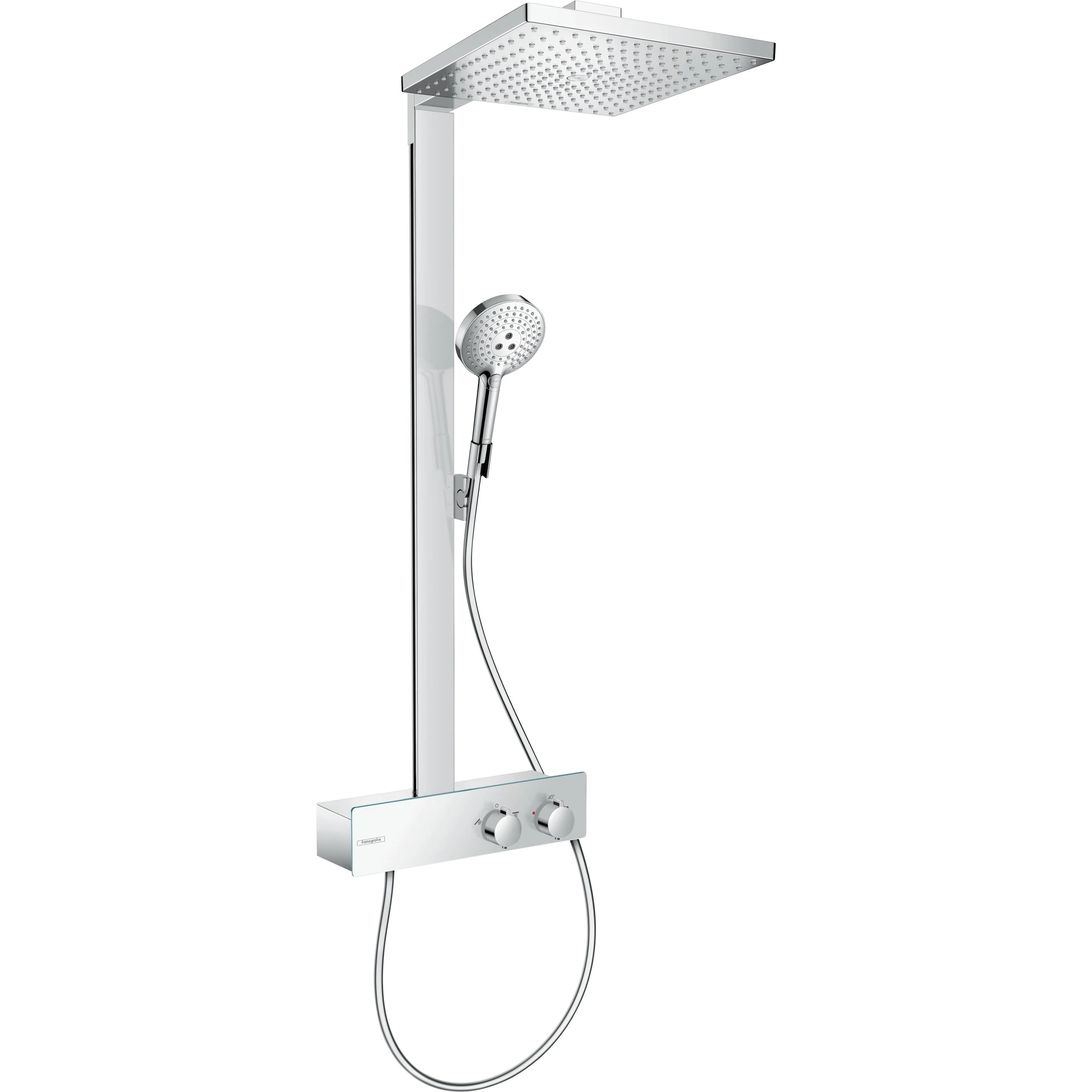 Raindance E Showerpipe 300 1jet med ShowerTablet 350 Uten EcoSmart