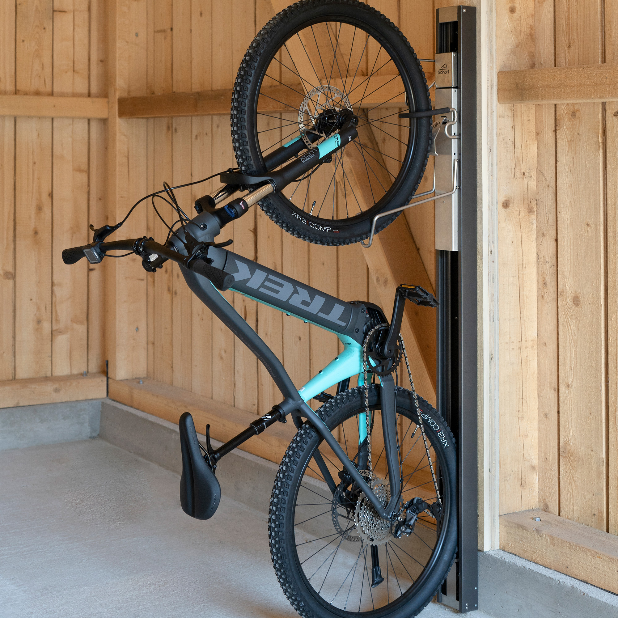 Sykkelstativ Biohort BikeLift Standard for Veggmontering