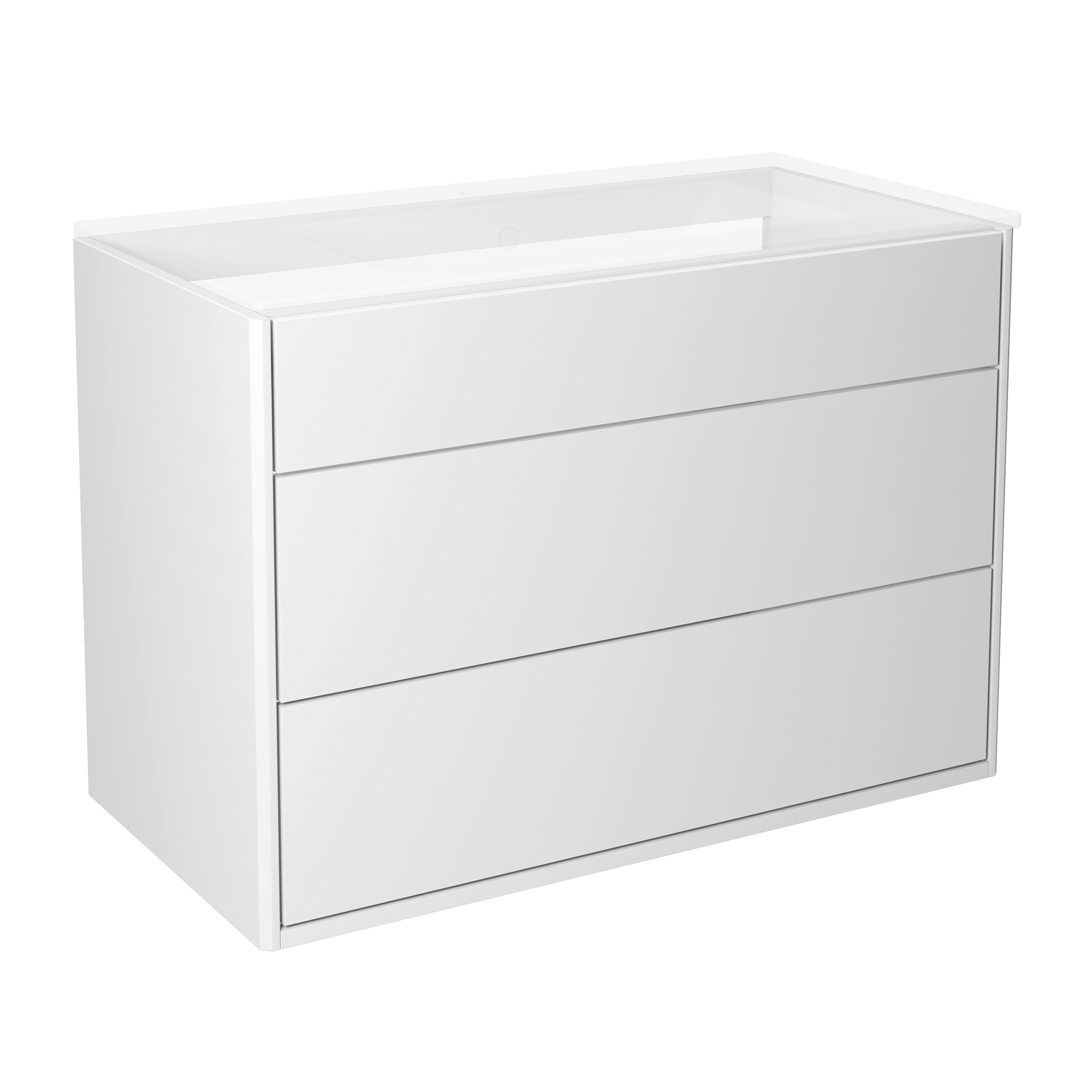 Servantskap Gustavsberg Graphic Kommode 80 cm uten Servant