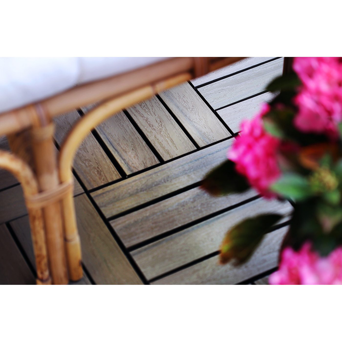 Terrassehelle Jabo Ruta Kompositt 4-Pk 30x30 cm FSC (A)