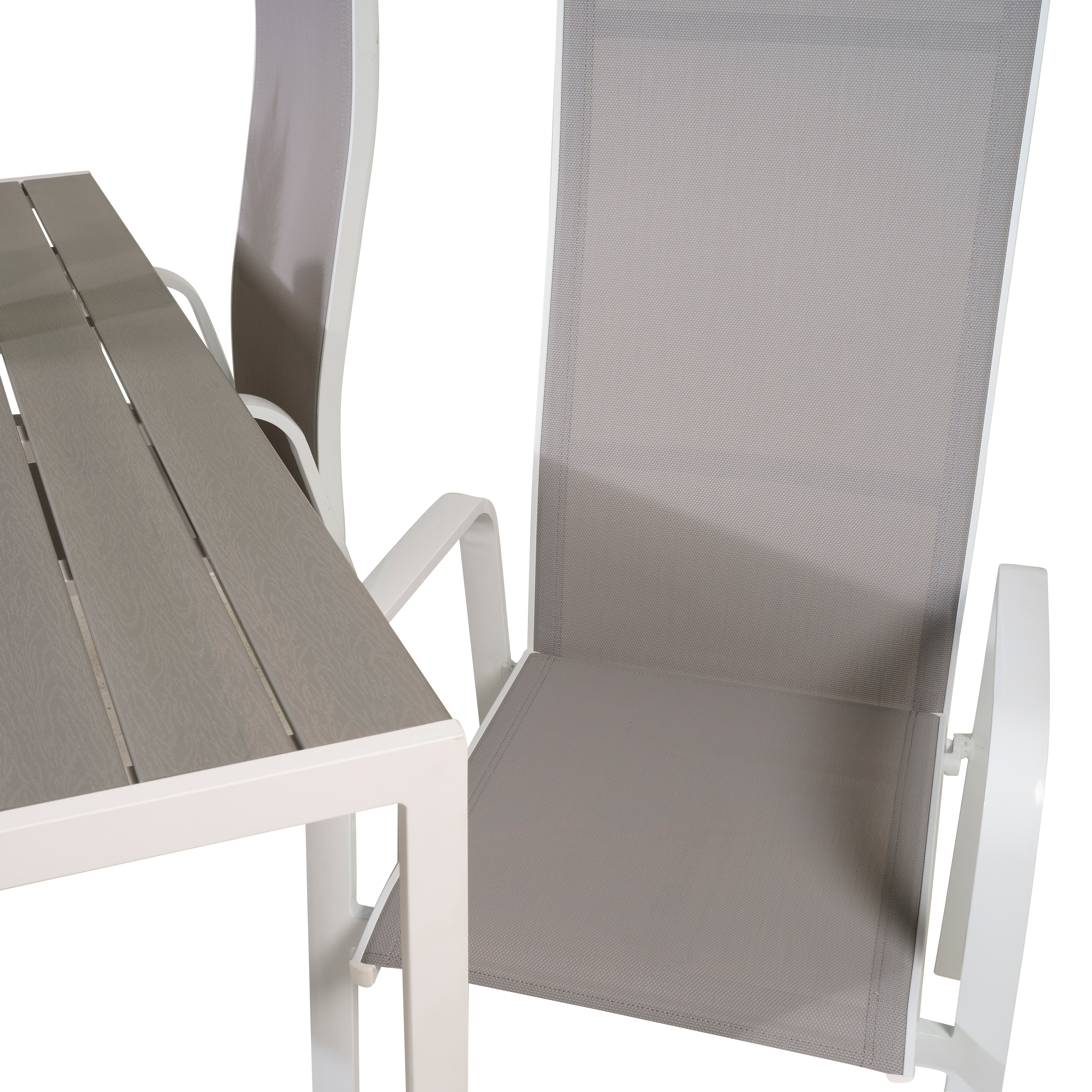 Spisegruppe Venture Home Bront 150 med 4 Copacabana Stoler