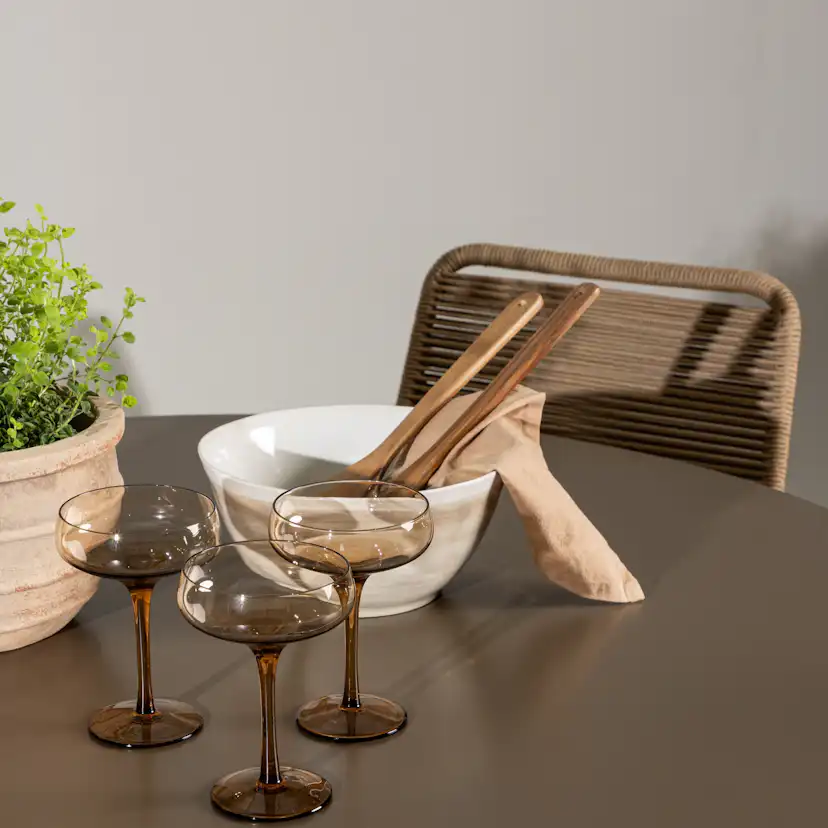 Hagegruppe Venture Home Santa Fe med 4 Lindos Lenestoler