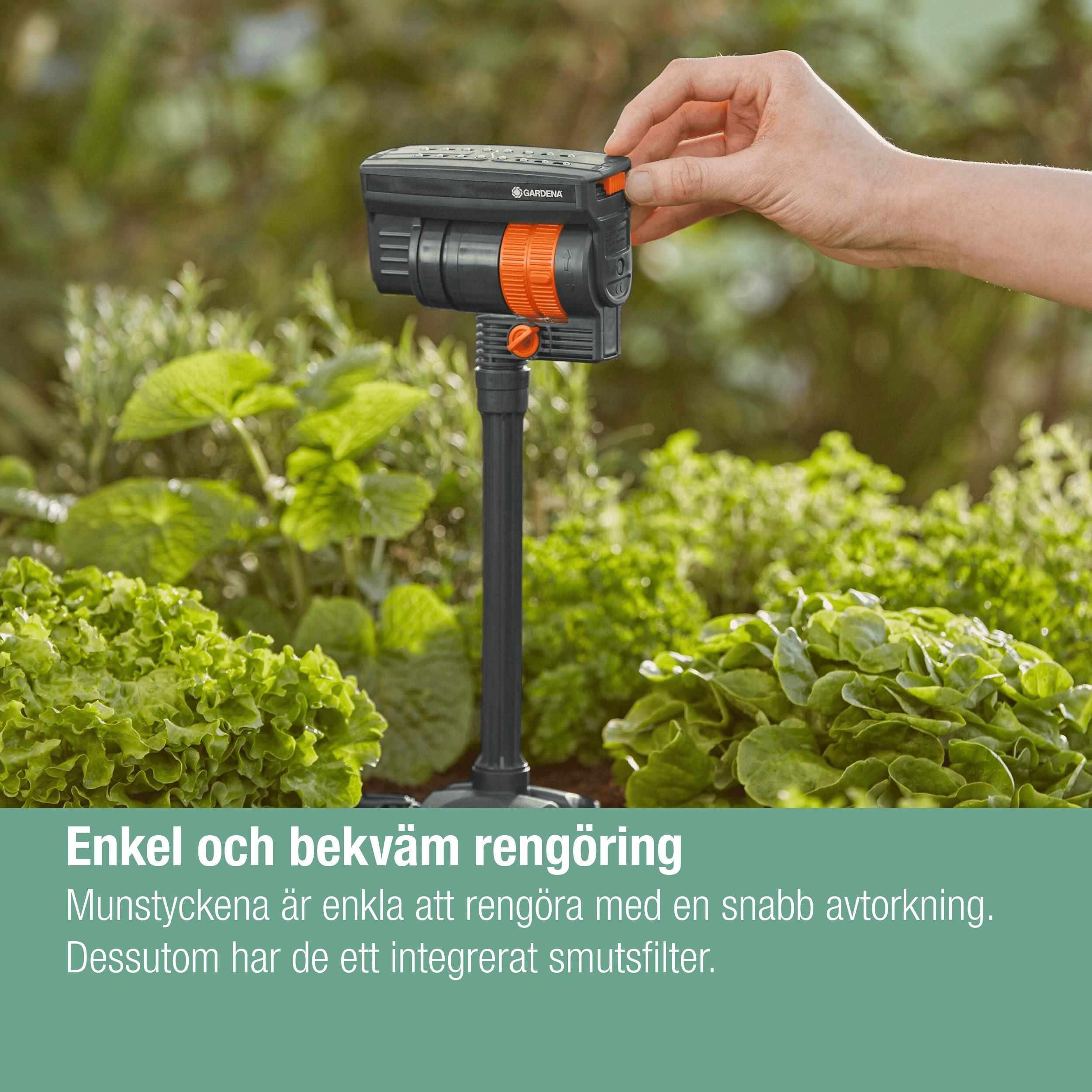 Vannspreder Gardena Micro-Drip OS 90 Rektangulær