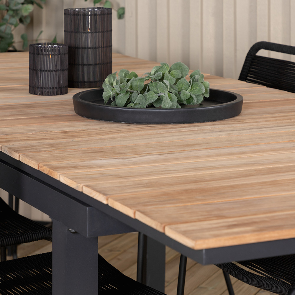 Spisegruppe Venture Home Mendi med 6 Levi Stoler
