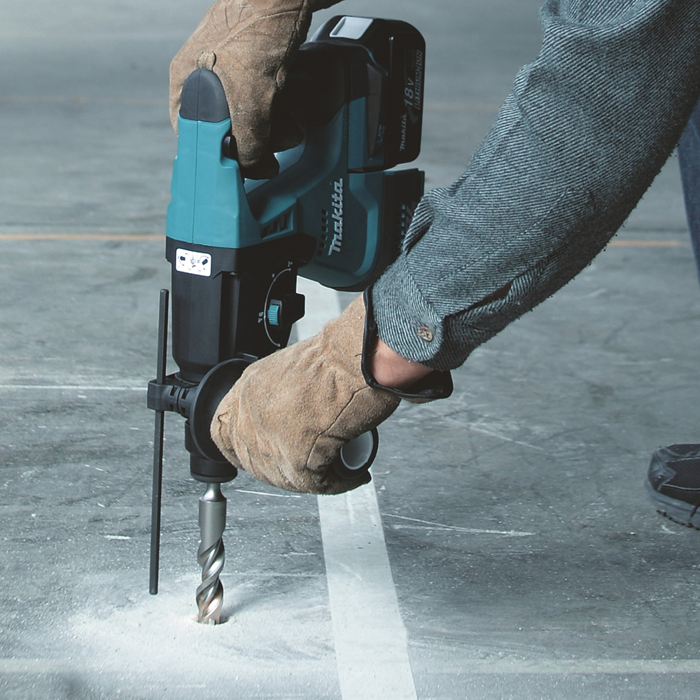 Kombihammer Makita DHR243RTJ 18V med Batteri og Lader