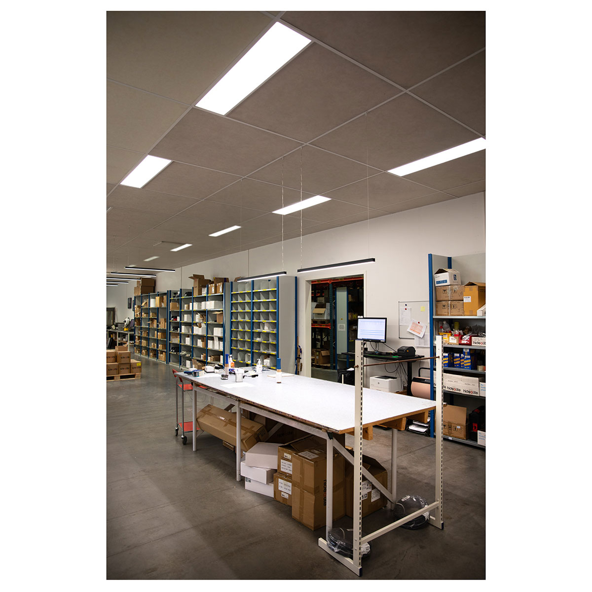 LED-Armatur Hide-a-lite Arc uten Uttak Hvit