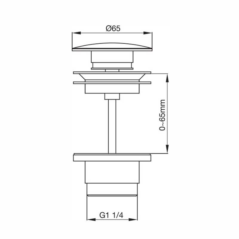 Servantpakke Scandtap Rare S Steel