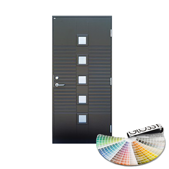 DØR YD ZEUS    GL 10X21H NCS M 100x210 - Høyre