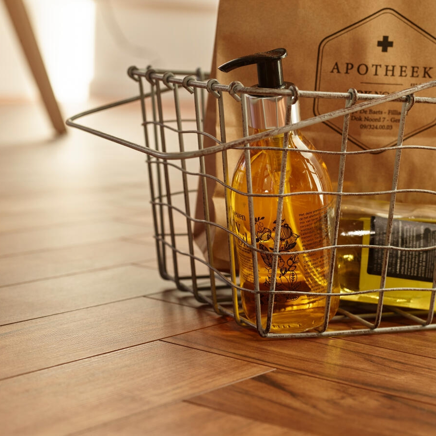 Laminatgulv BerryAlloc Chateau+ Teak Brown A+B