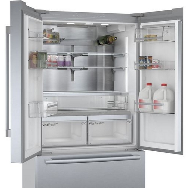 Side-By-Side Bosch KFF96PIEP Serie 8