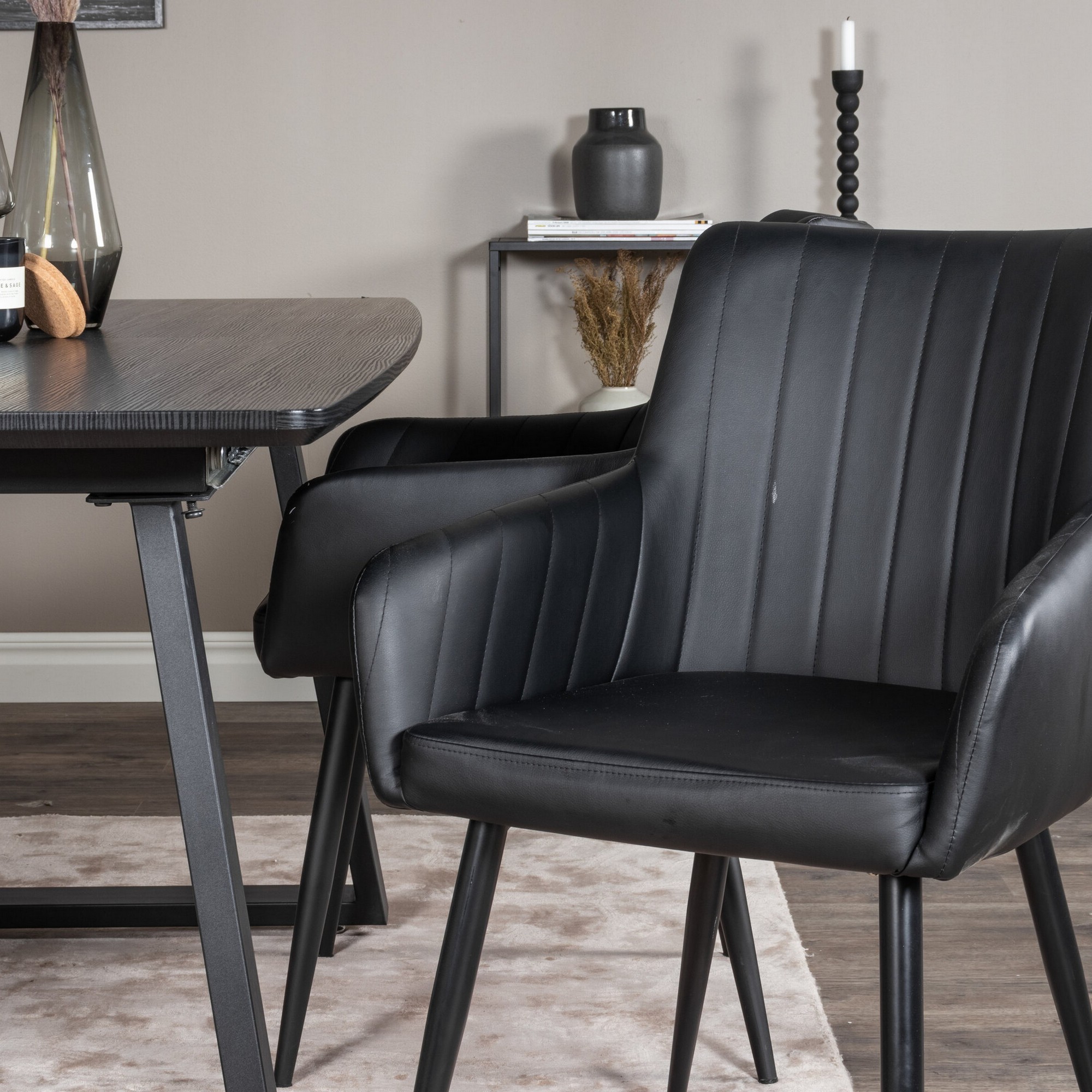 Spisegruppe Venture Home Inca med 4stk Comfort Stoler