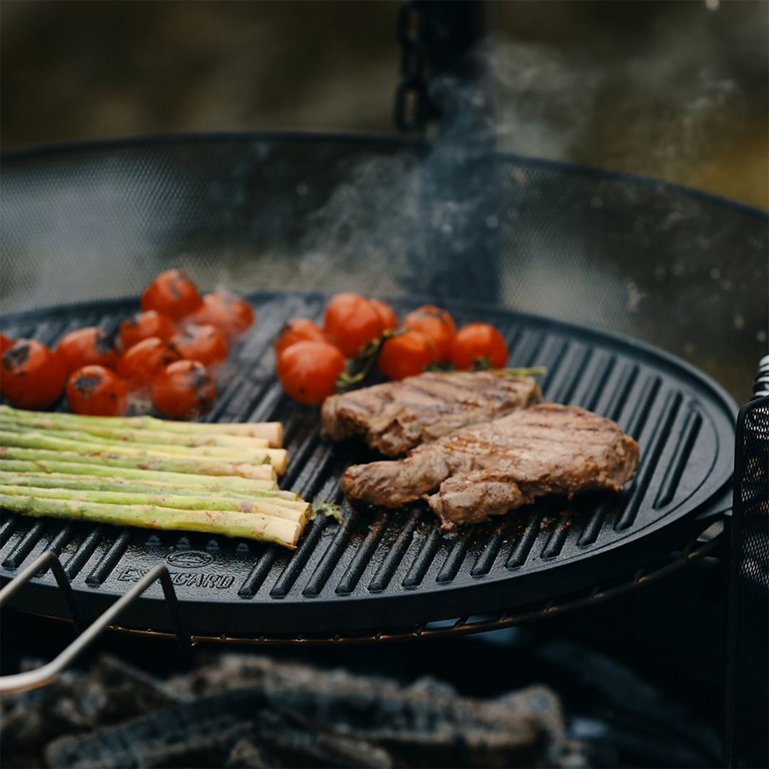 Grillplate Espegard Støpegods 47cm