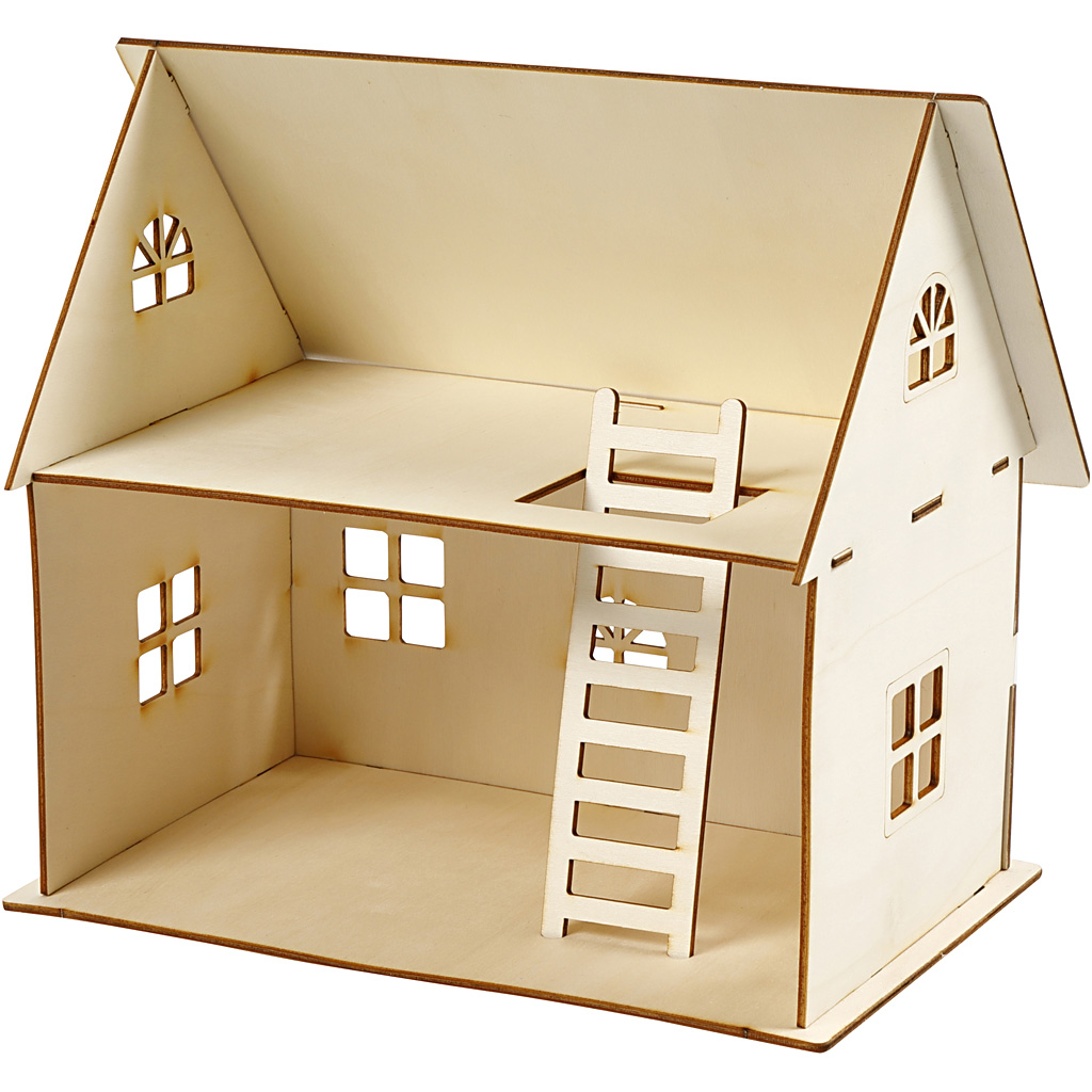 Dukkehus Creativ Company Sett-sammen-selv Str 18x27 cm 1 stk