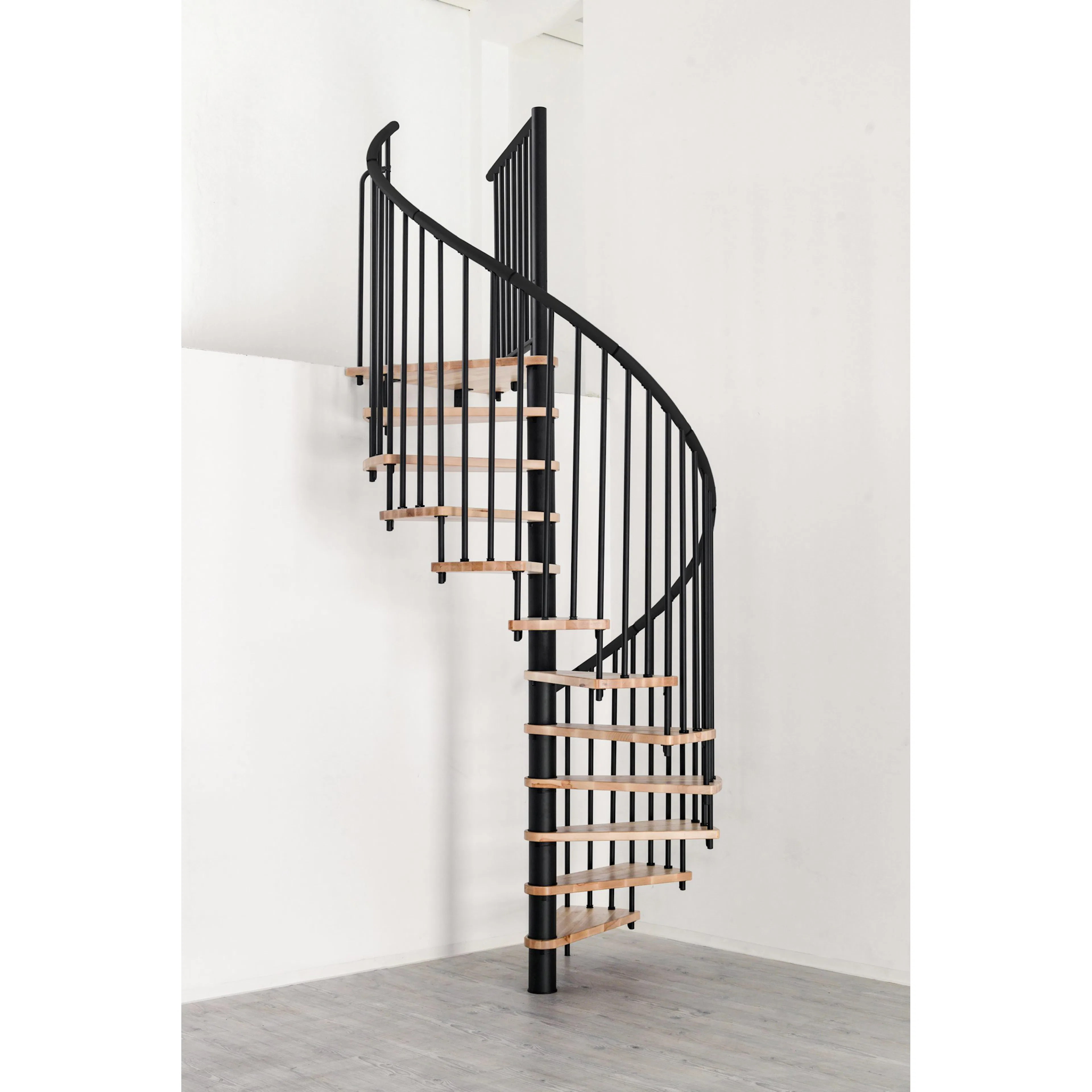 Spiraltrapp Byggera Euro Design Svart