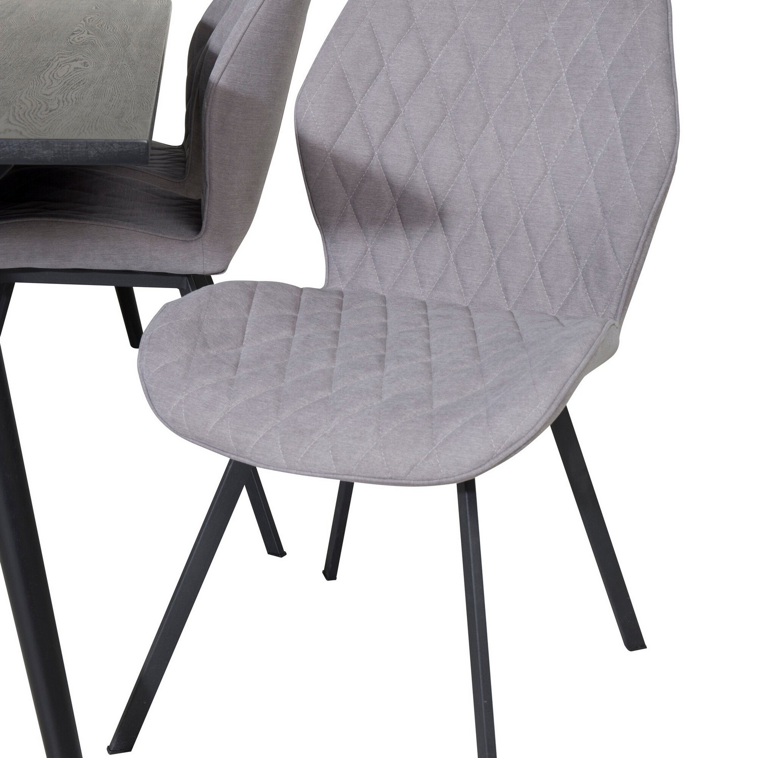 Spisegruppe Venture Home Salt med 6 Geneva Stoler