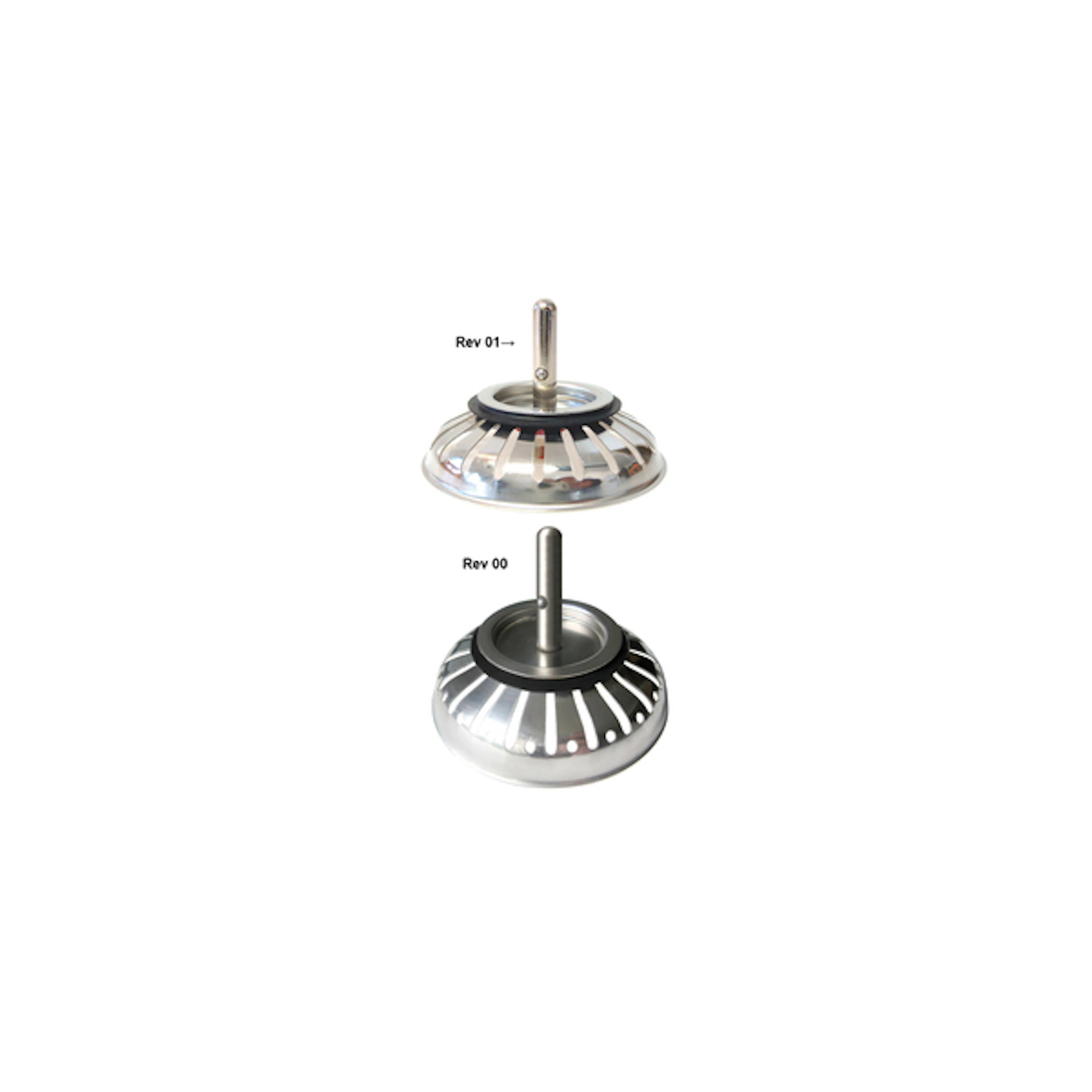 Kurvventil Blanco med Plugg 20 Hull Ø 84 mm 125730
