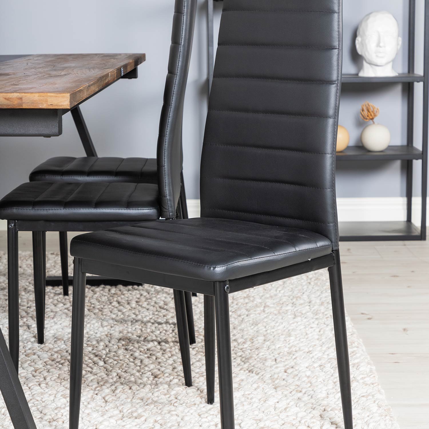 Spisegruppe Venture Home Jane med 6 Sly Stoler