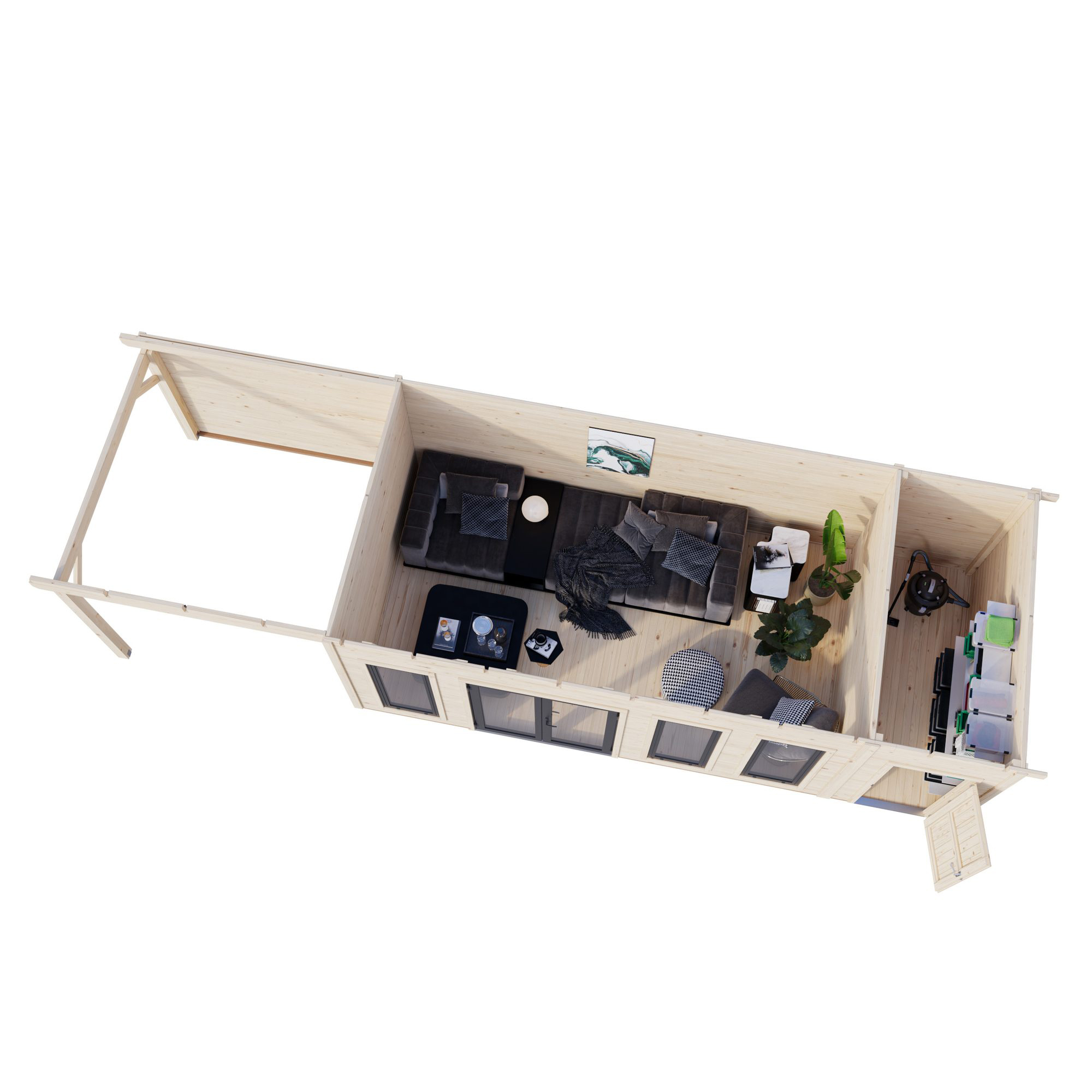 Hagestue Palmako Aurelia 28,4 m² (inv. 27,1 m²)