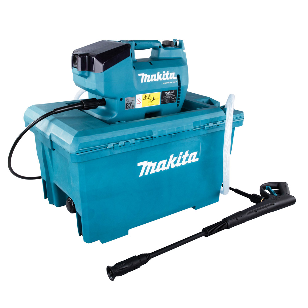 Høytrykksspyler Makita LXT DHW080ZK LXT 2x18V uten Batteri & Lader