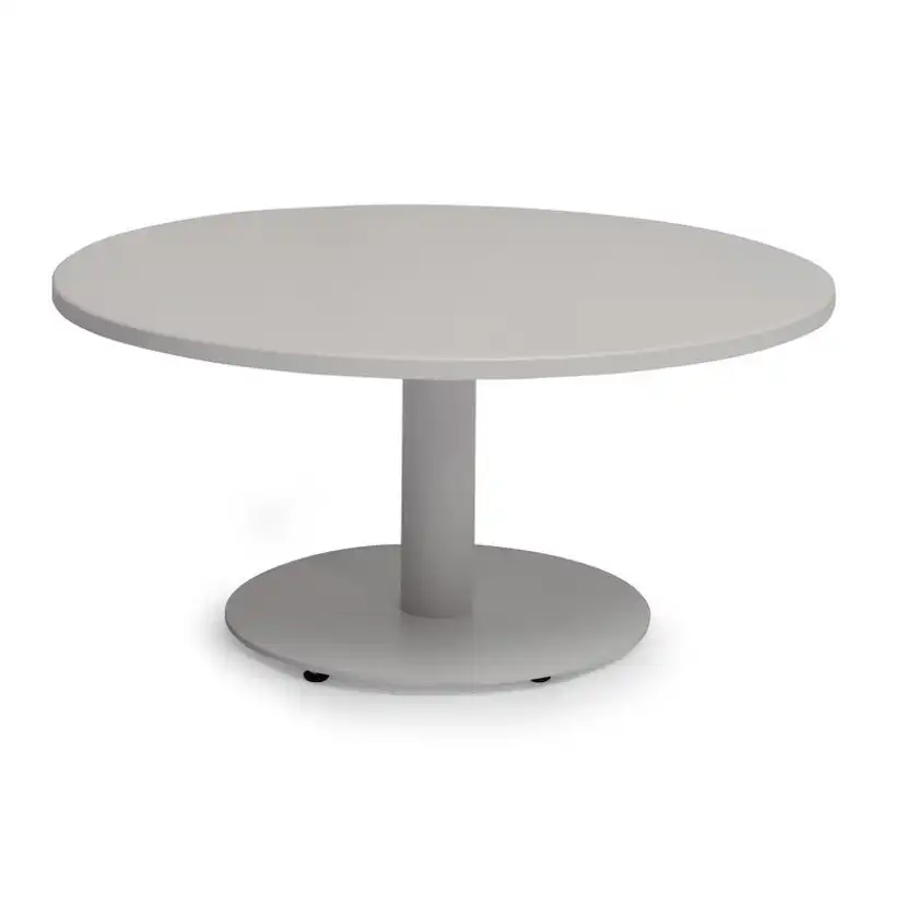 NÄSBY SOFFBORD Ø80 CM VIT Hvit