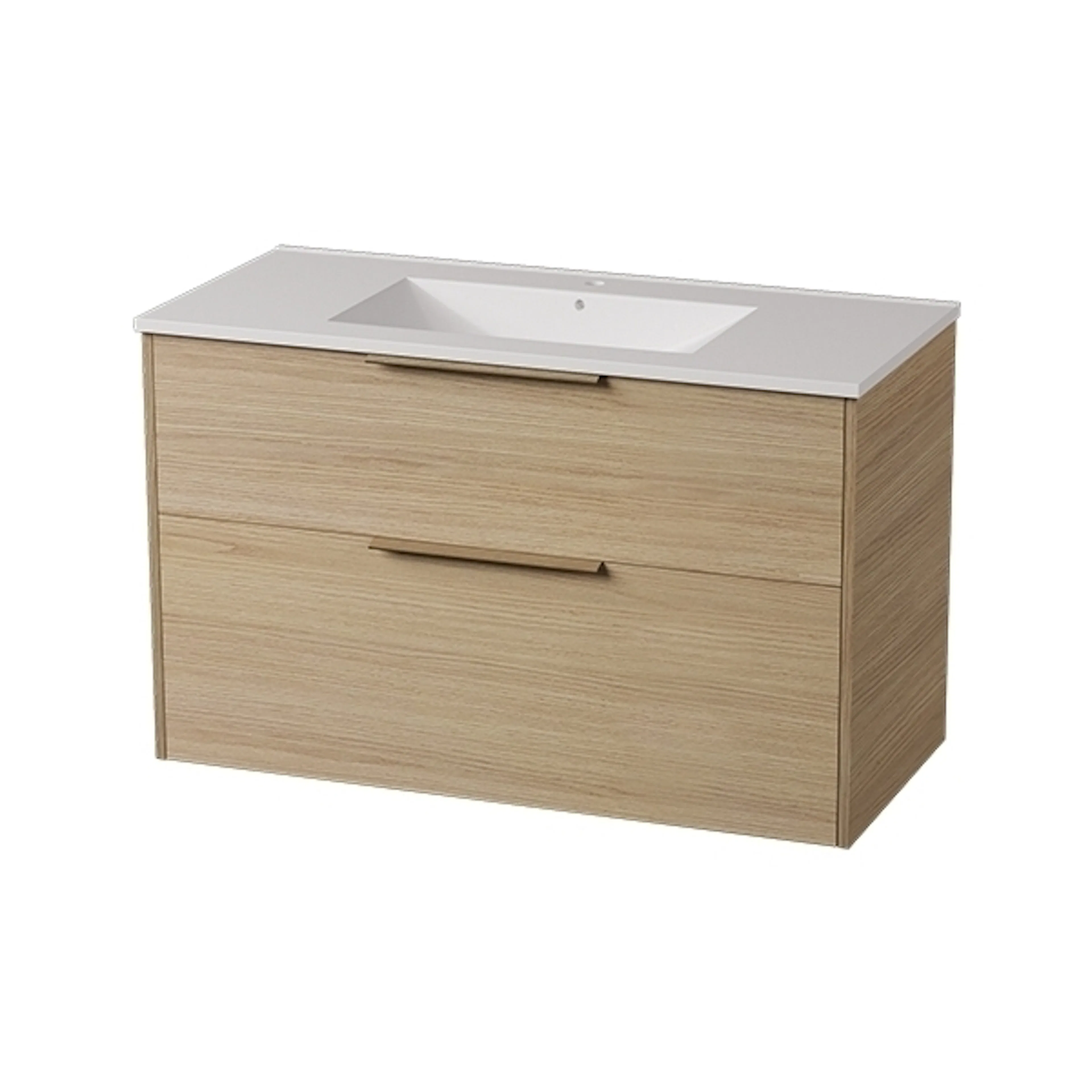 Innovent servantskap B100 for heldekkende servant Lys Eik