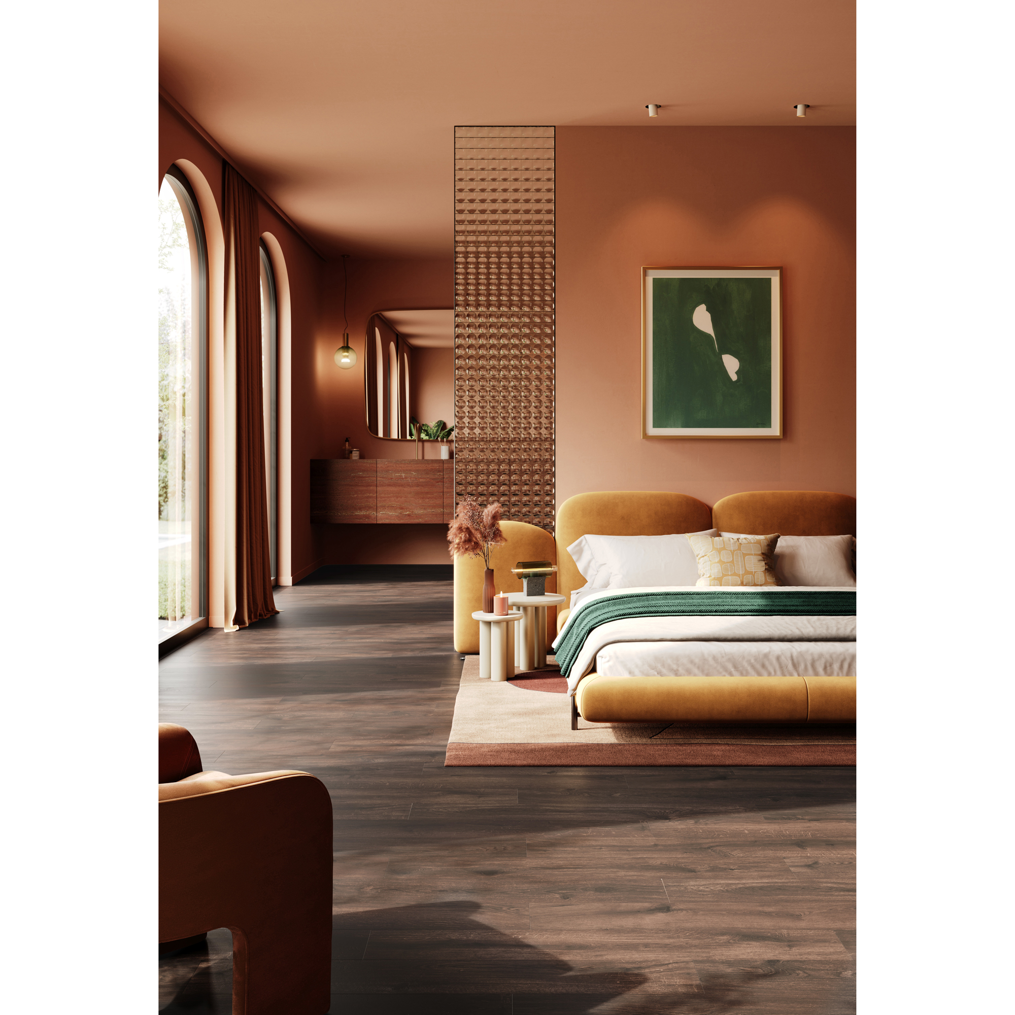 Laminatgulv BerryAlloc Ocean 8 XL Gyant Warm Brown 
