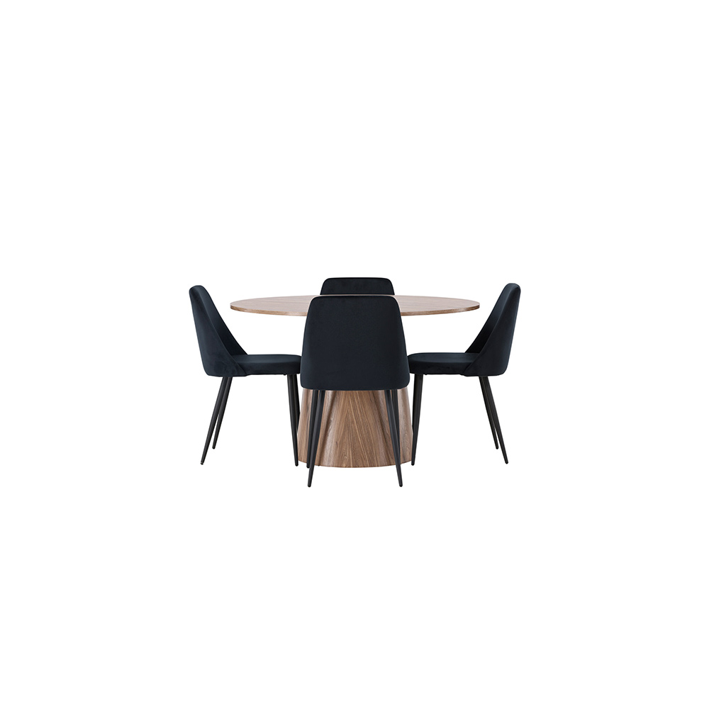 Spisegruppe Venture Home Lanzo med 4 Night Stoler