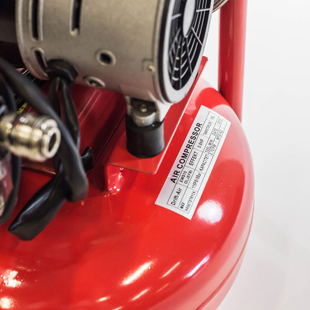 Kompressor Drift-Air JWS15 Stille, oljefri 1-fase