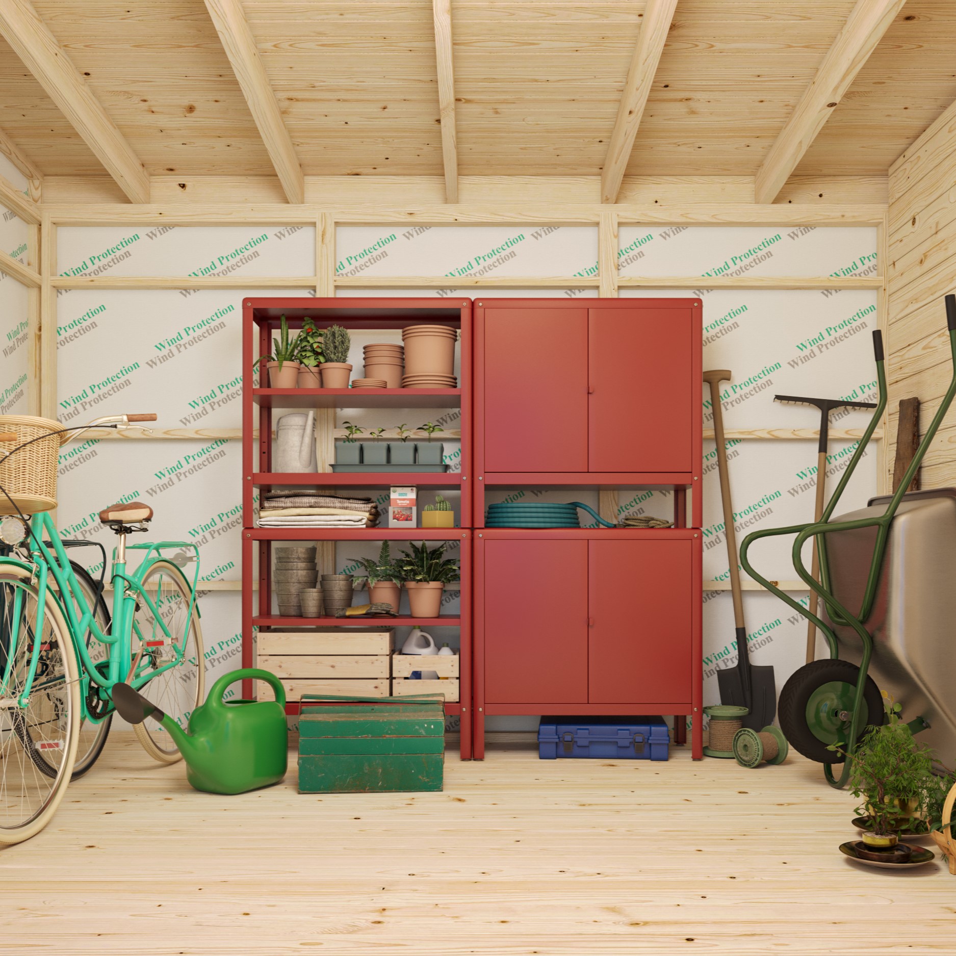 Redskapsbod Palmako Kalle 13,5 m2