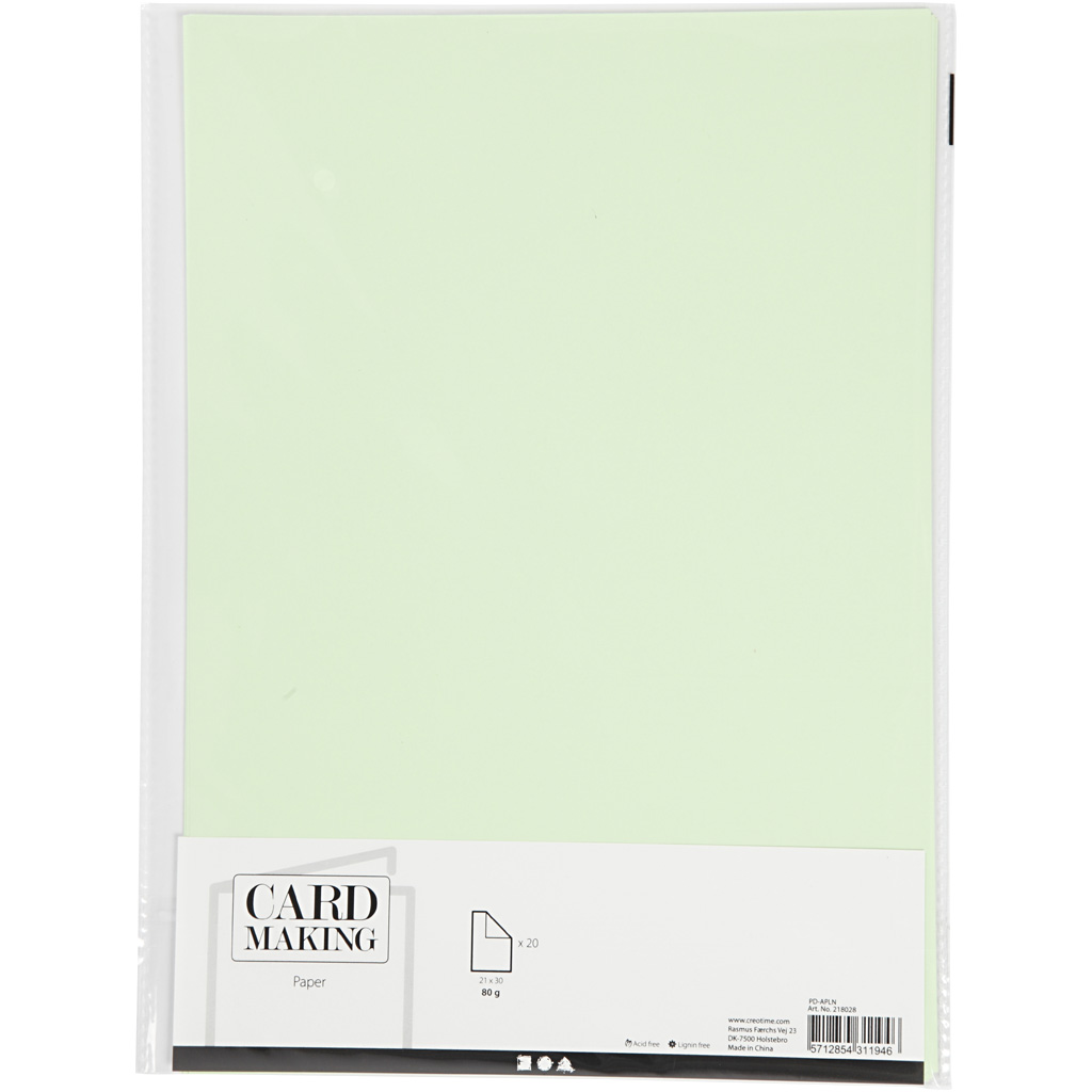 Papir Creativ Company A4 210x297 mm 20 stk/1 Pk