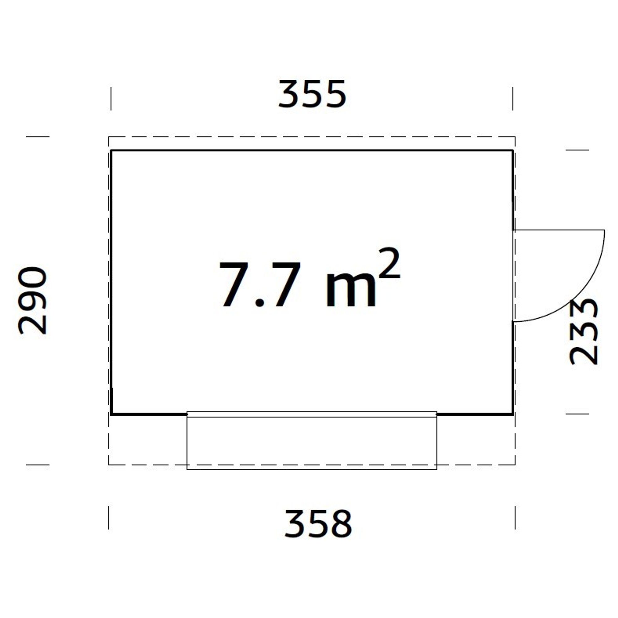 Kiosk Palmako Kira 7,7 m2