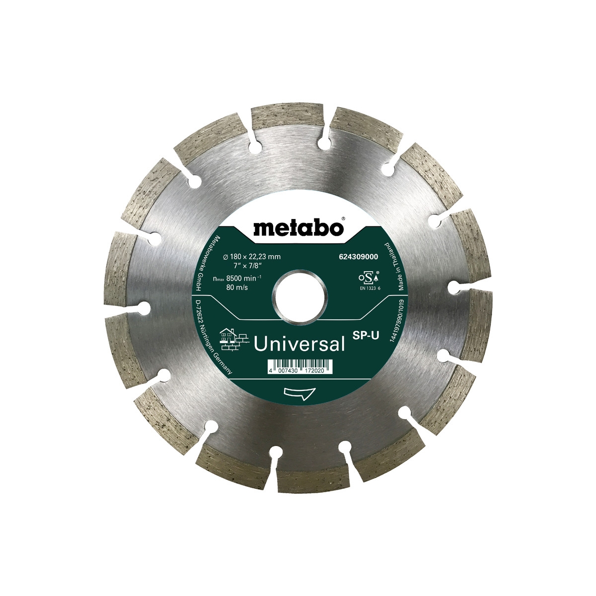Diamantskive Metabo Universal Ø 180 mm