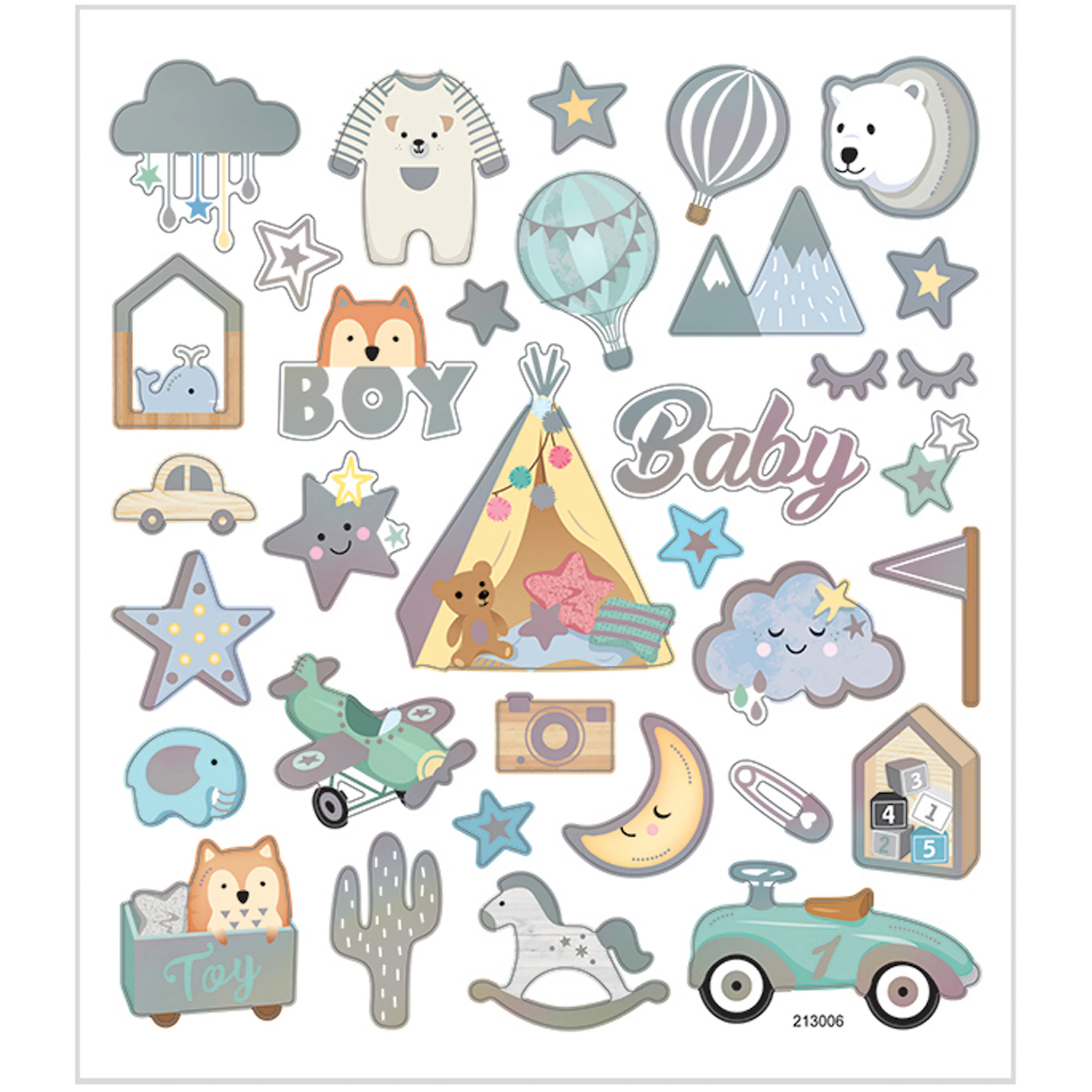 Klistremerker Creativ Company Baby Boy