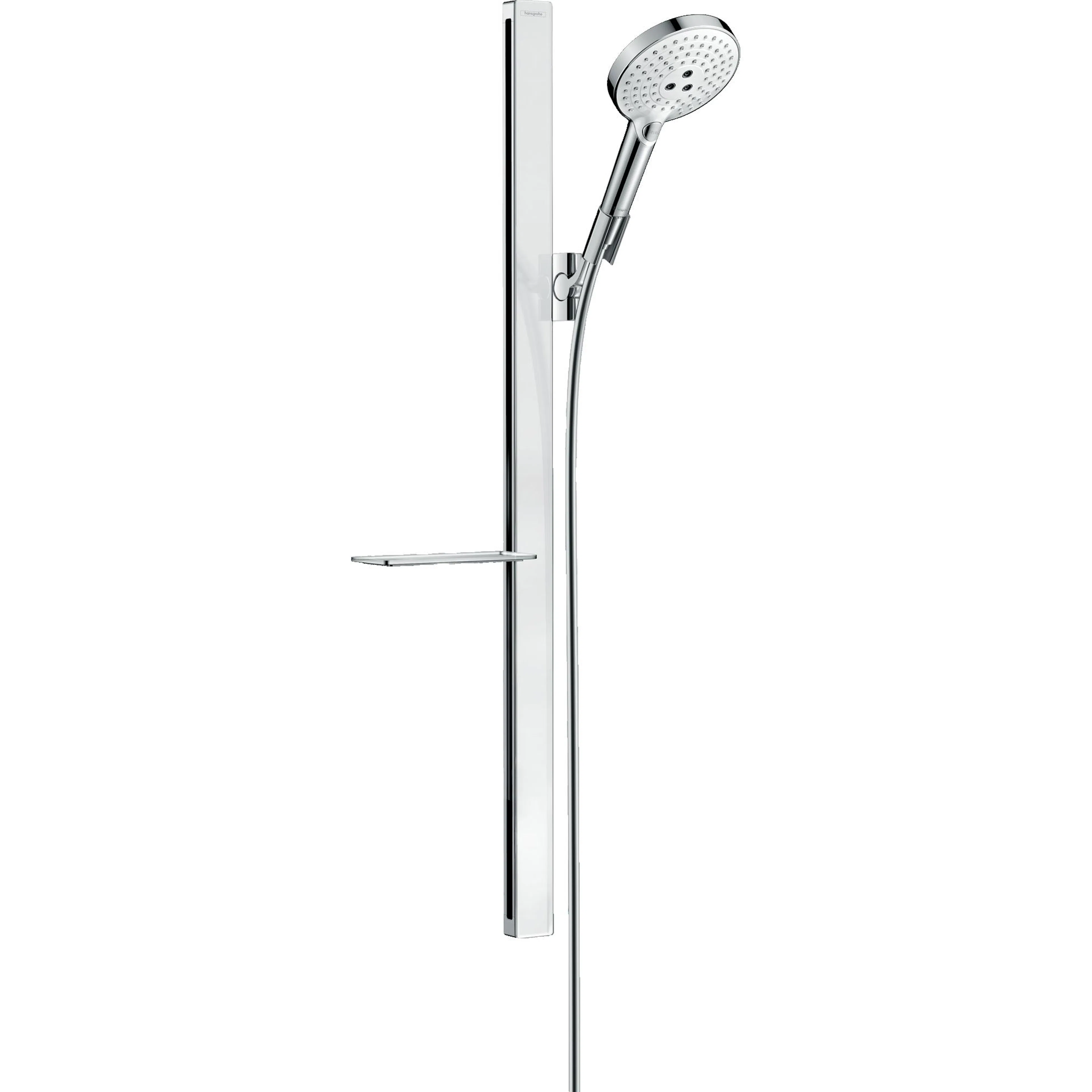Raindance Select S Duschset 120 3jet med duschstång 90 cm oc Hvit/Krom