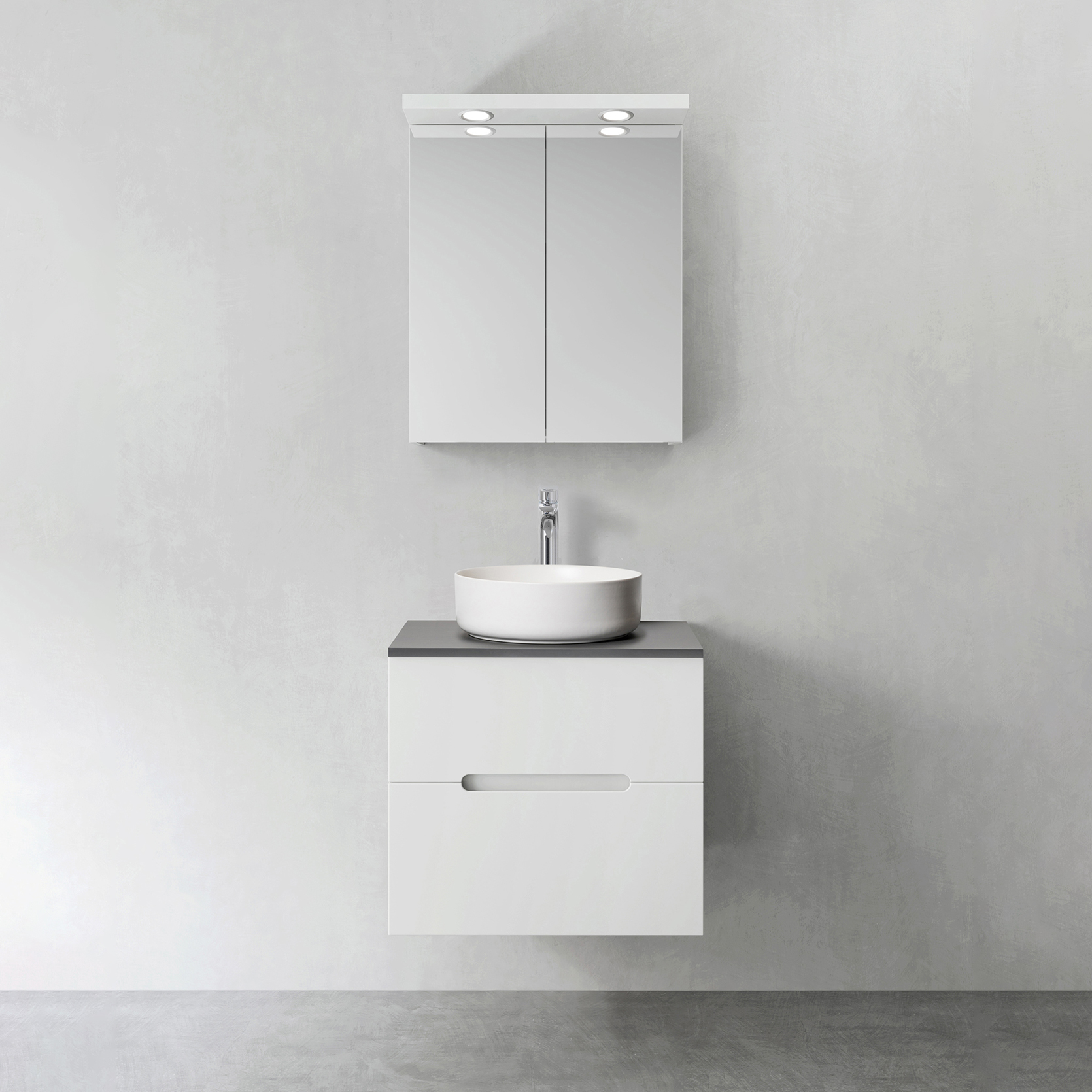 Speilskap Hafa Store LED-Spots