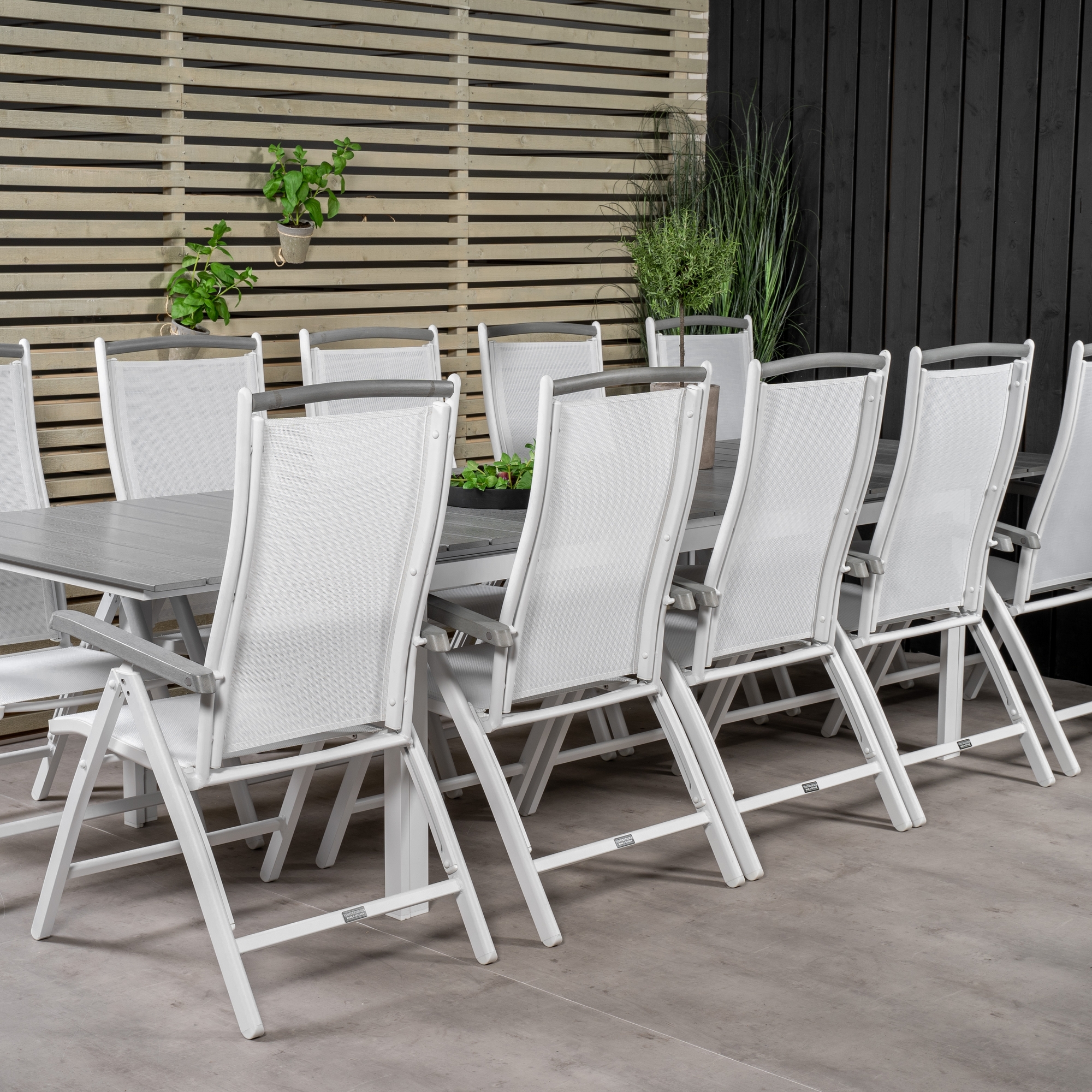 Spisegruppe Venture Home Lova 224/324 med 10 Aleyna Stoler