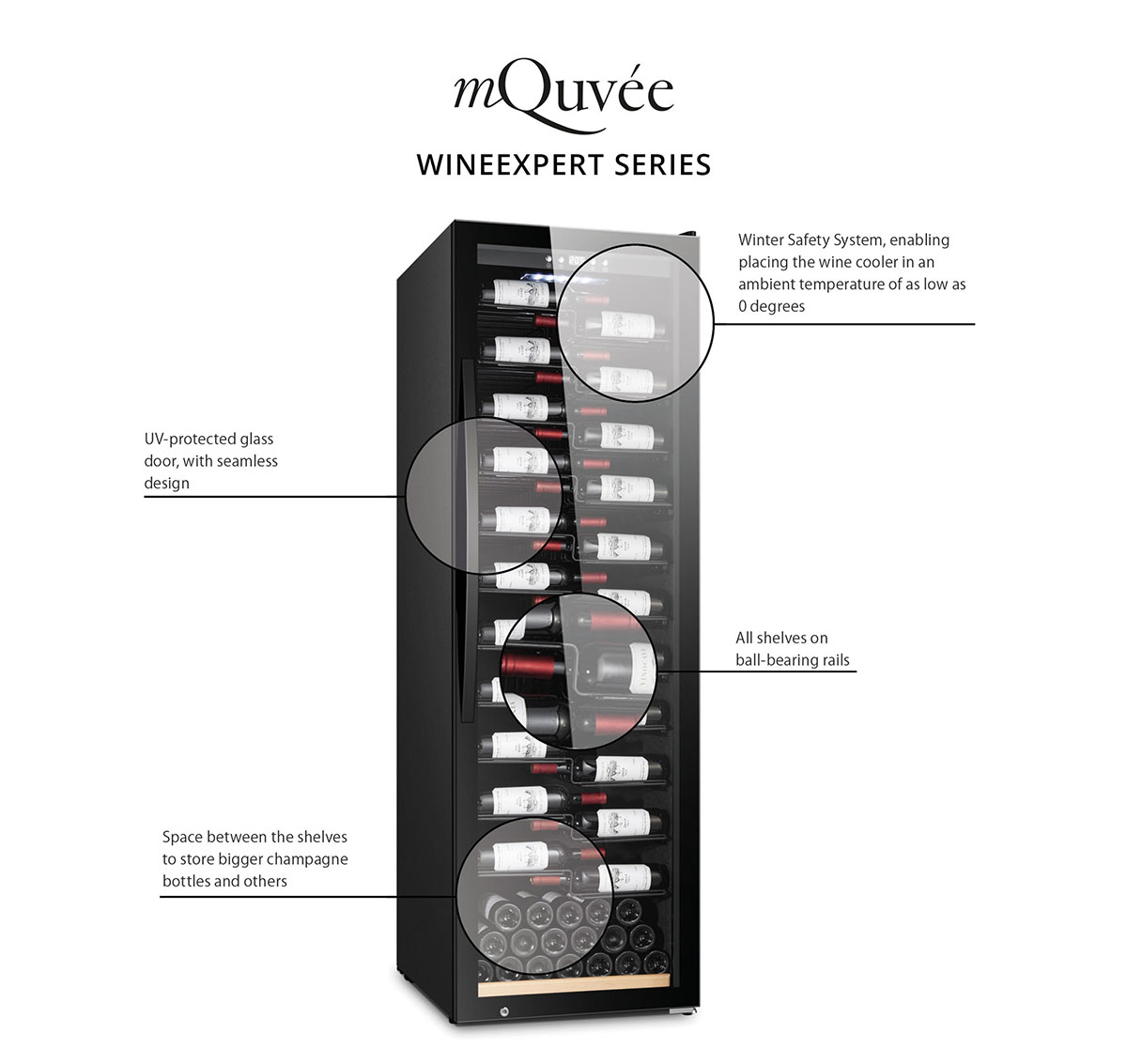 Vinskap mQuvée WineExpert 180