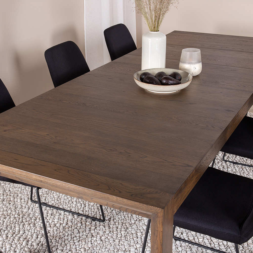 Spisegruppe Venture Home Slider med 6 Muce Stoler