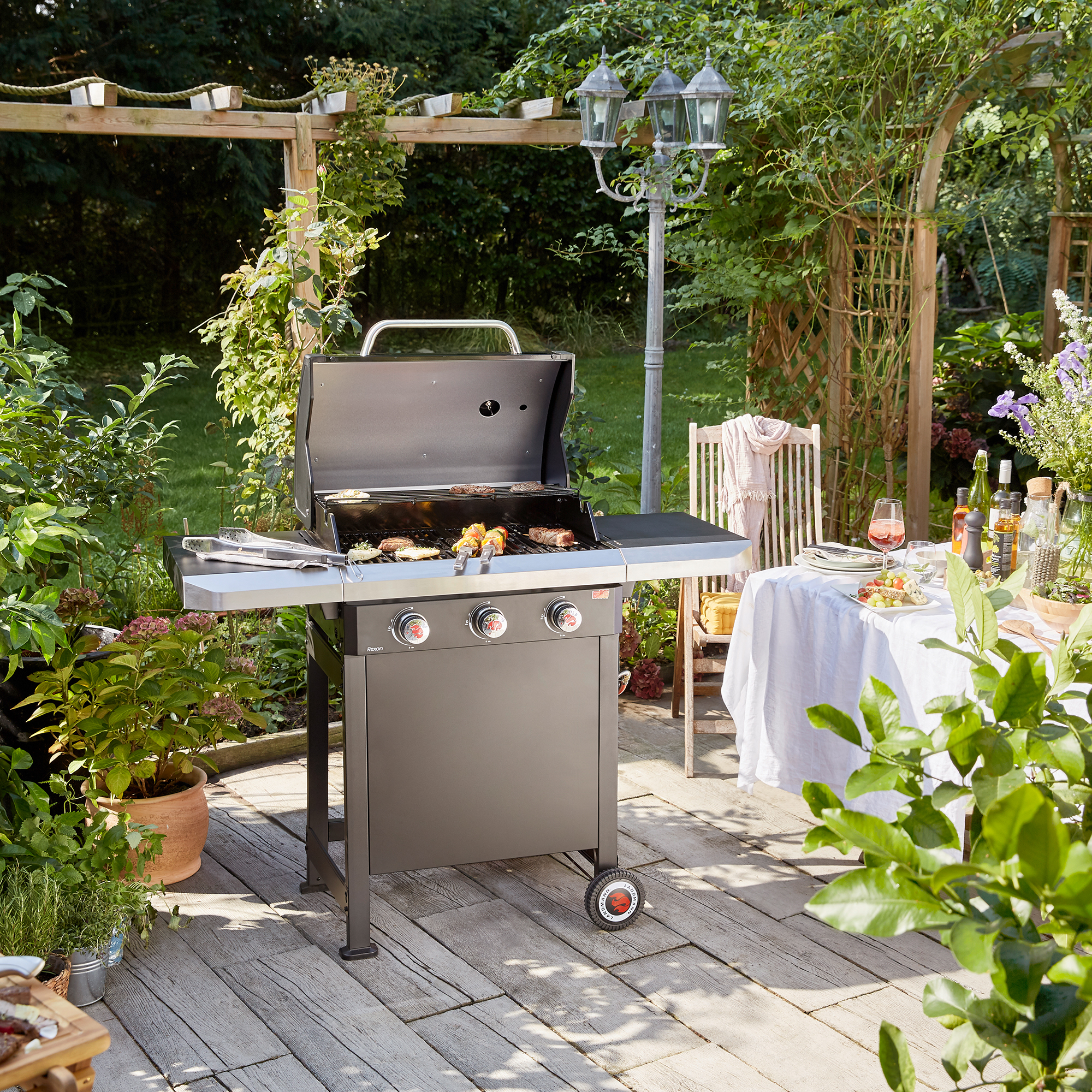 Gassgrill Landmann Rexon PTS 3.0 Sort