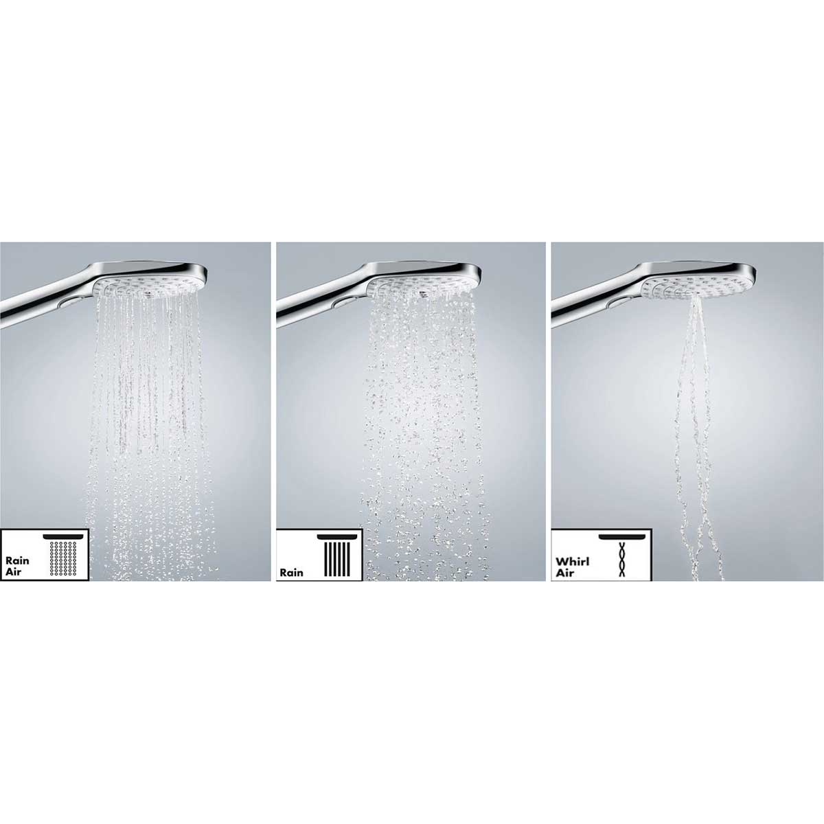Duschset Hansgrohe Raindance Select S 120 3jet 90 cm Krom Krom
