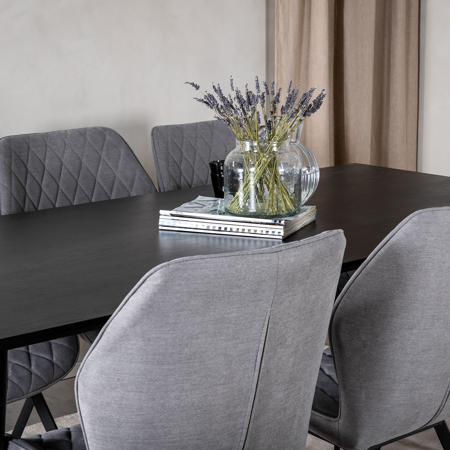 Spisegruppe Venture Home Dipp med 6 Gemma Stoler