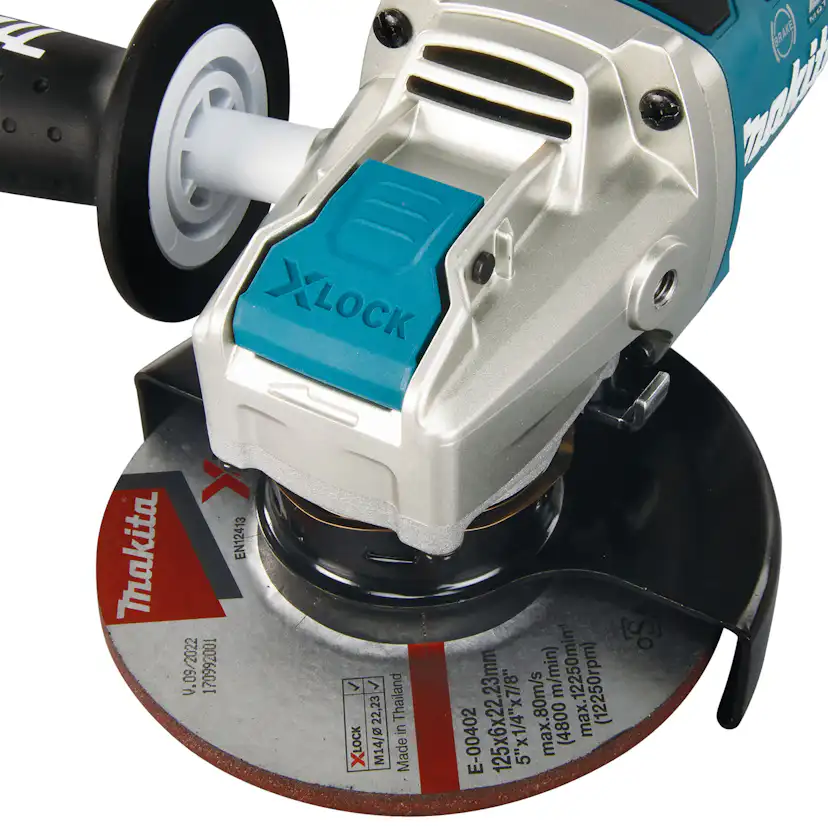 Vinkelsliper Makita DGA519Z 125 mm X-Lock Uten Batteri