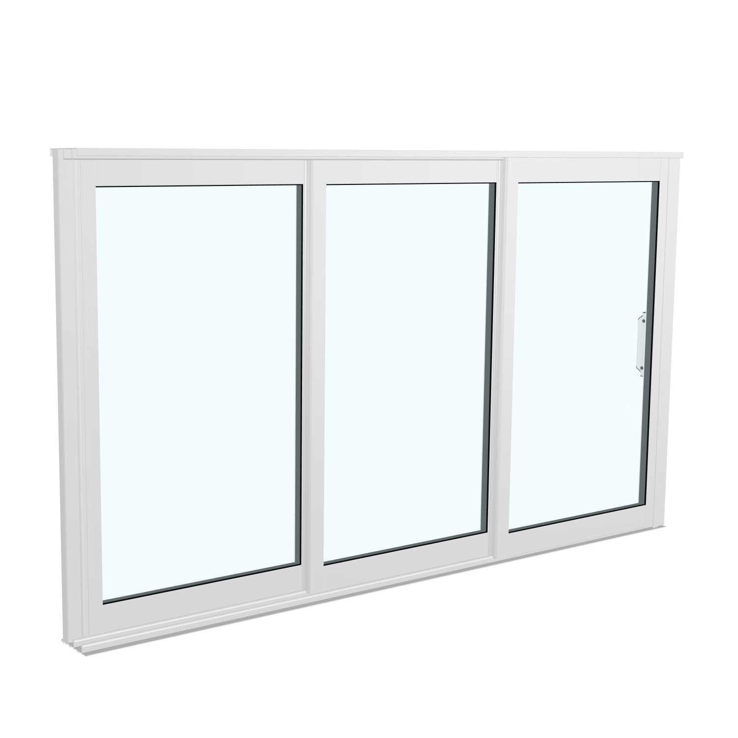 Skyvevindu Landskap Robust Helårs 3-delt