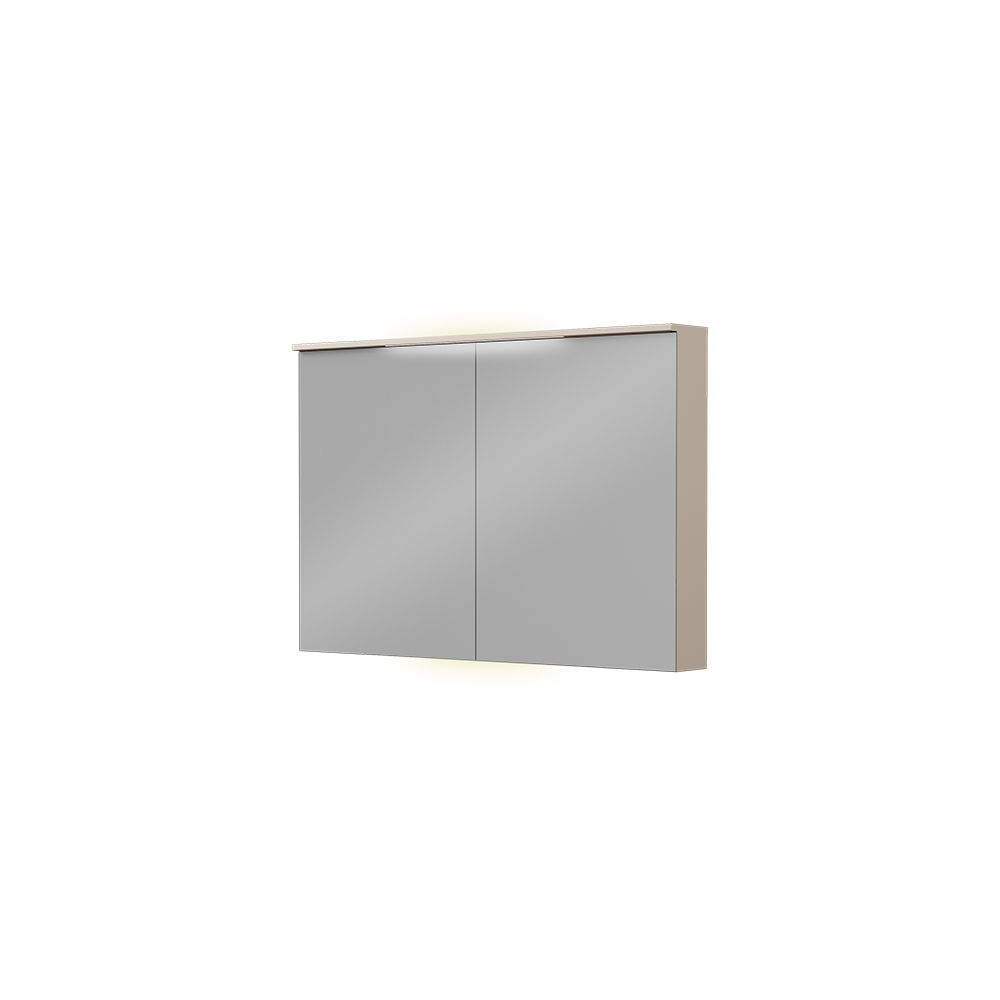 Speilskap FOSSBAD B120 D12 med Lystopp 60 + 60